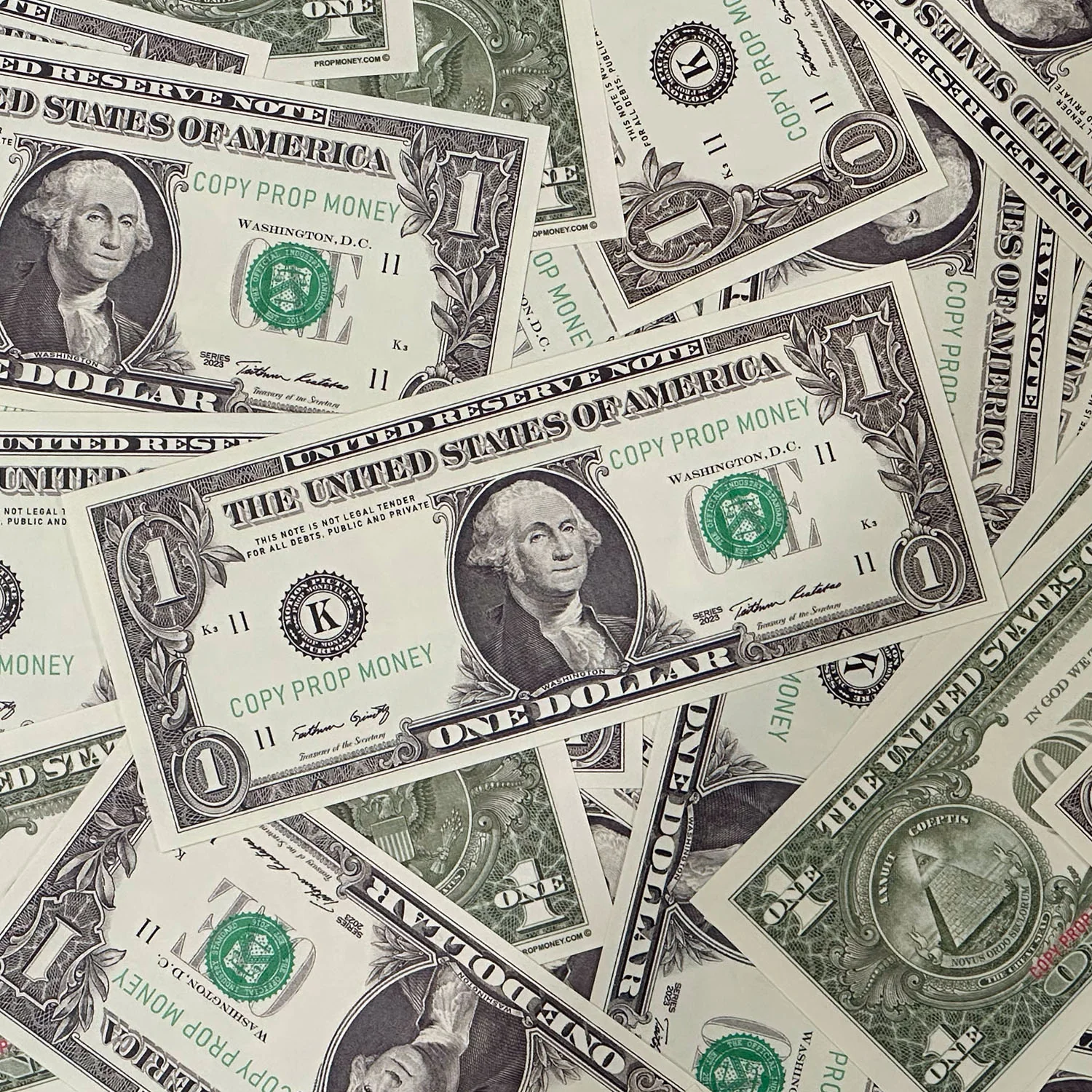 $1 United States New Series Full Print Premier Stack - Image 3