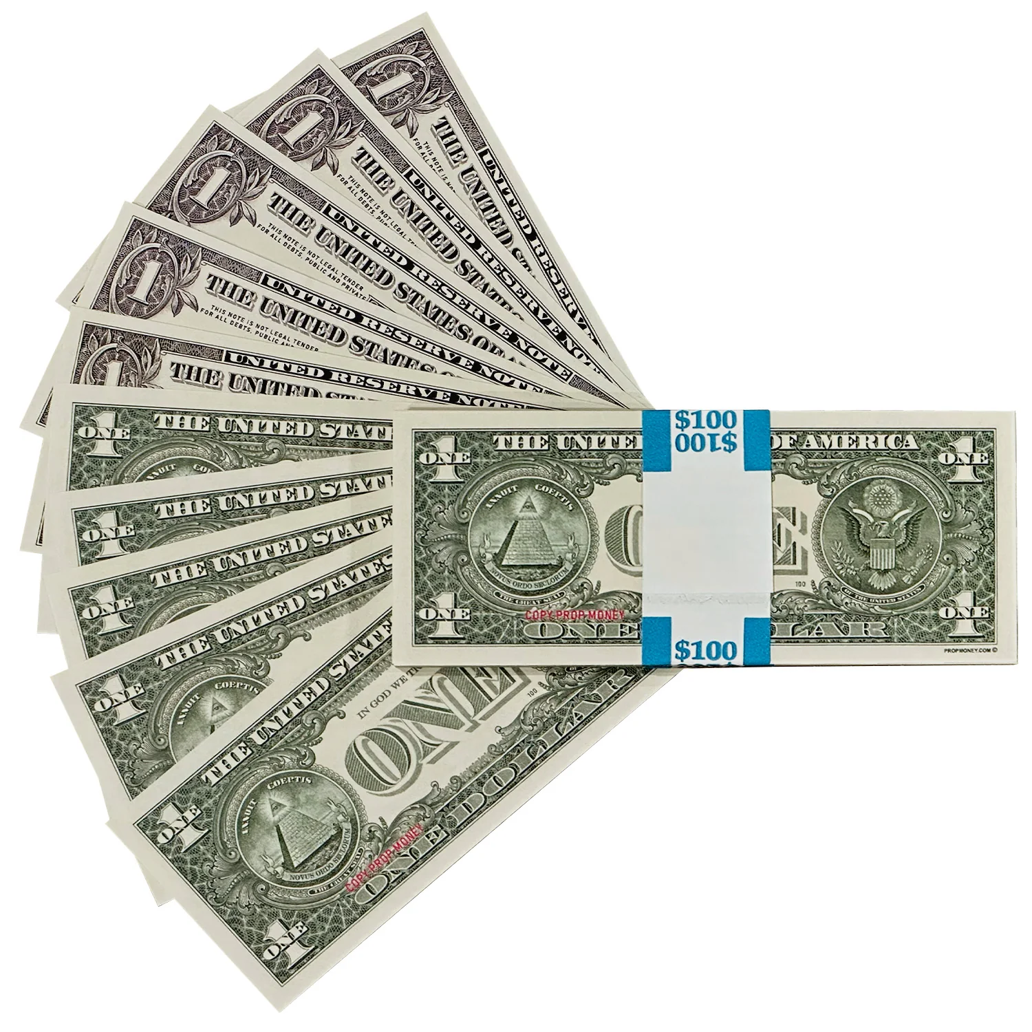 $1 United States New Series Full Print Premier Stack - Image 5