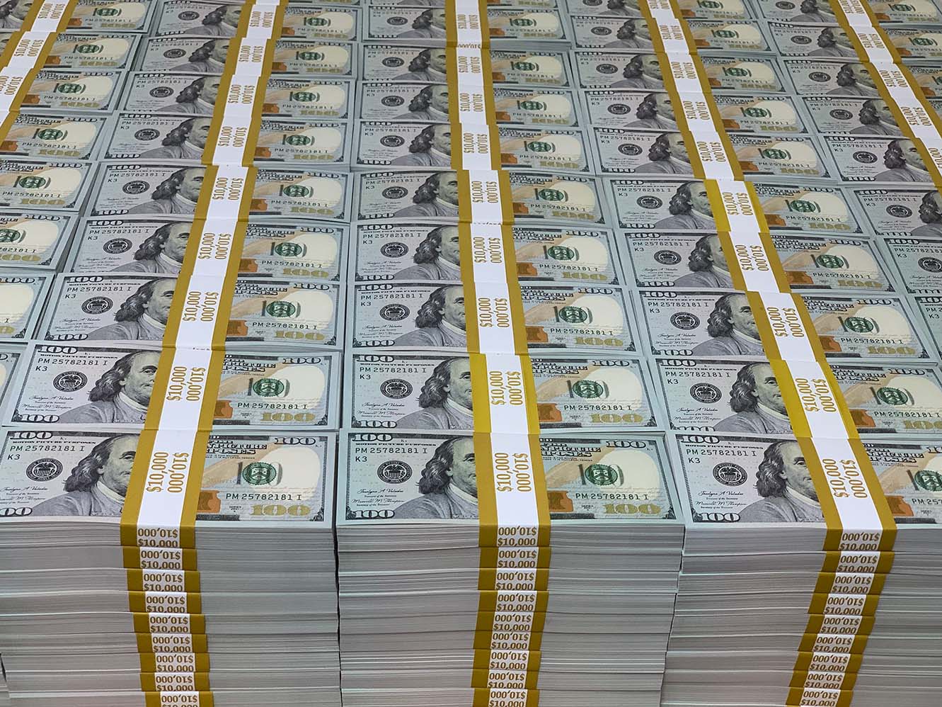$10,000 Full Print New Series Stack - Image 4