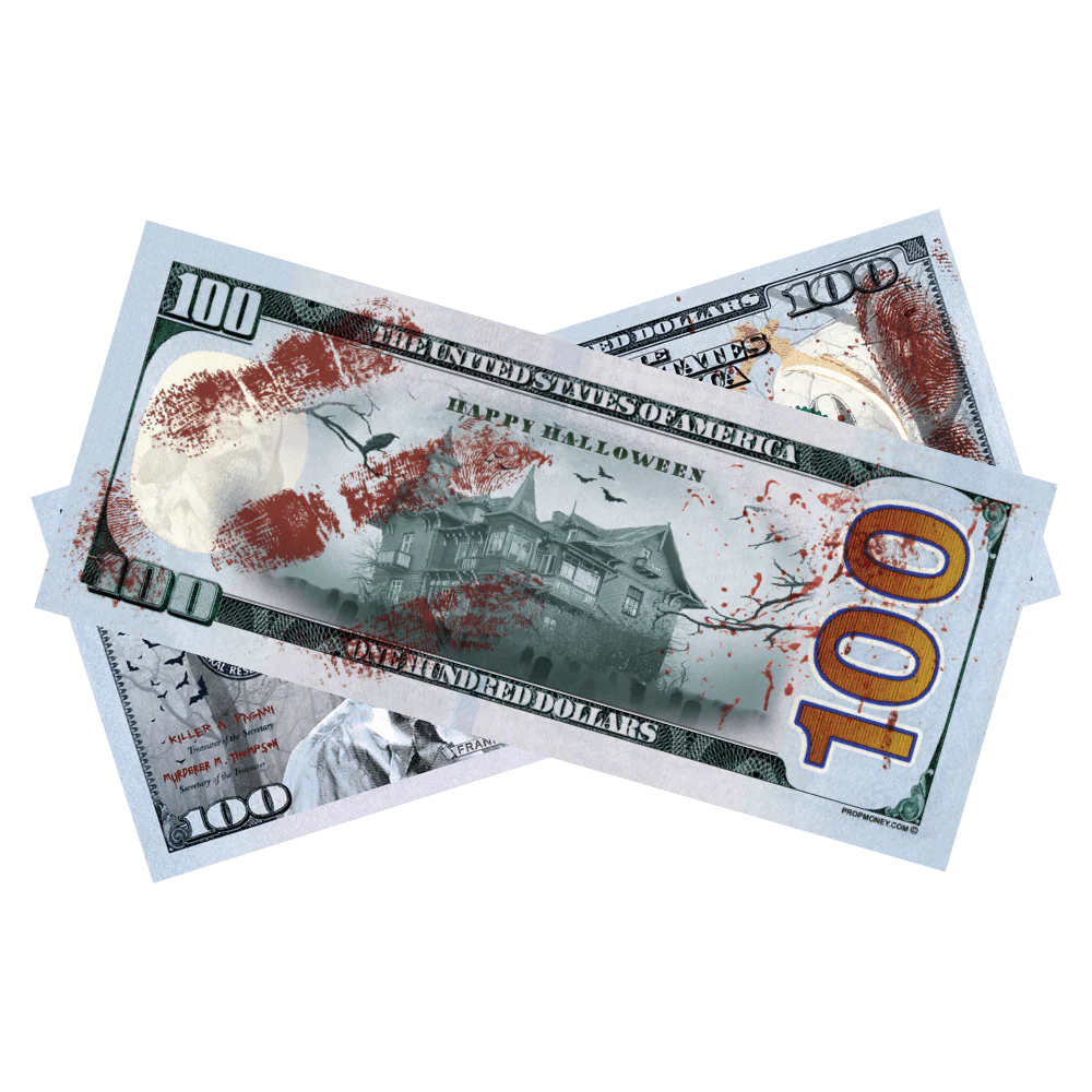 $100 Halloween Graveyard Bills - Image 2