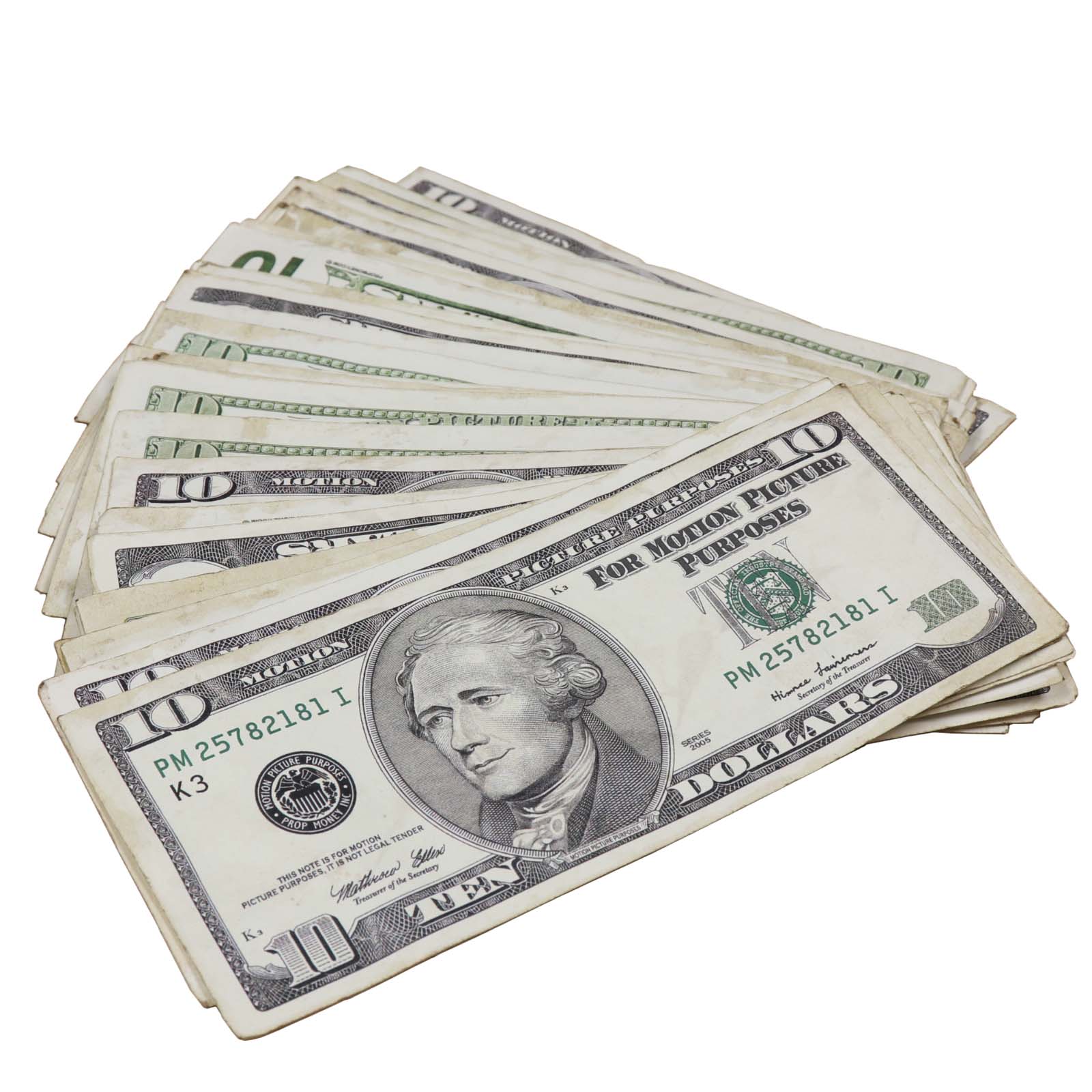 $10 RealAged® 2000 Series Bills