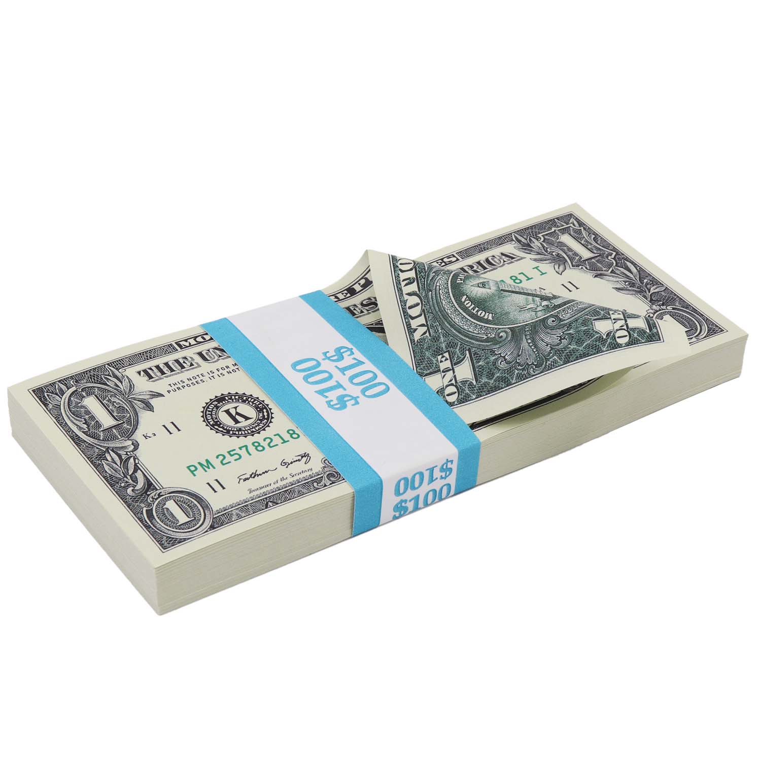 $100 Full Print New Series Stack - Image 4