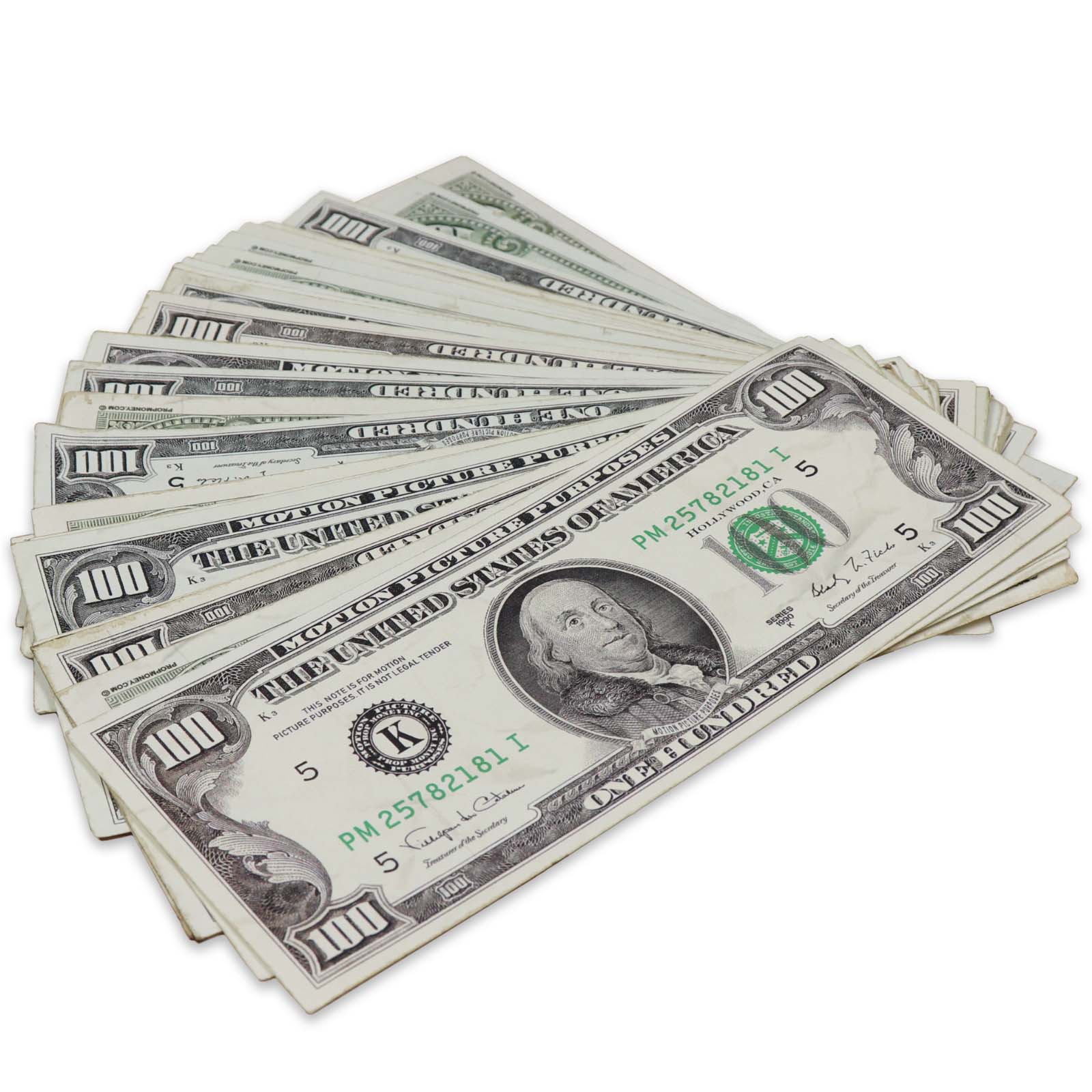 $100 RealAged® 1990 Series Bills