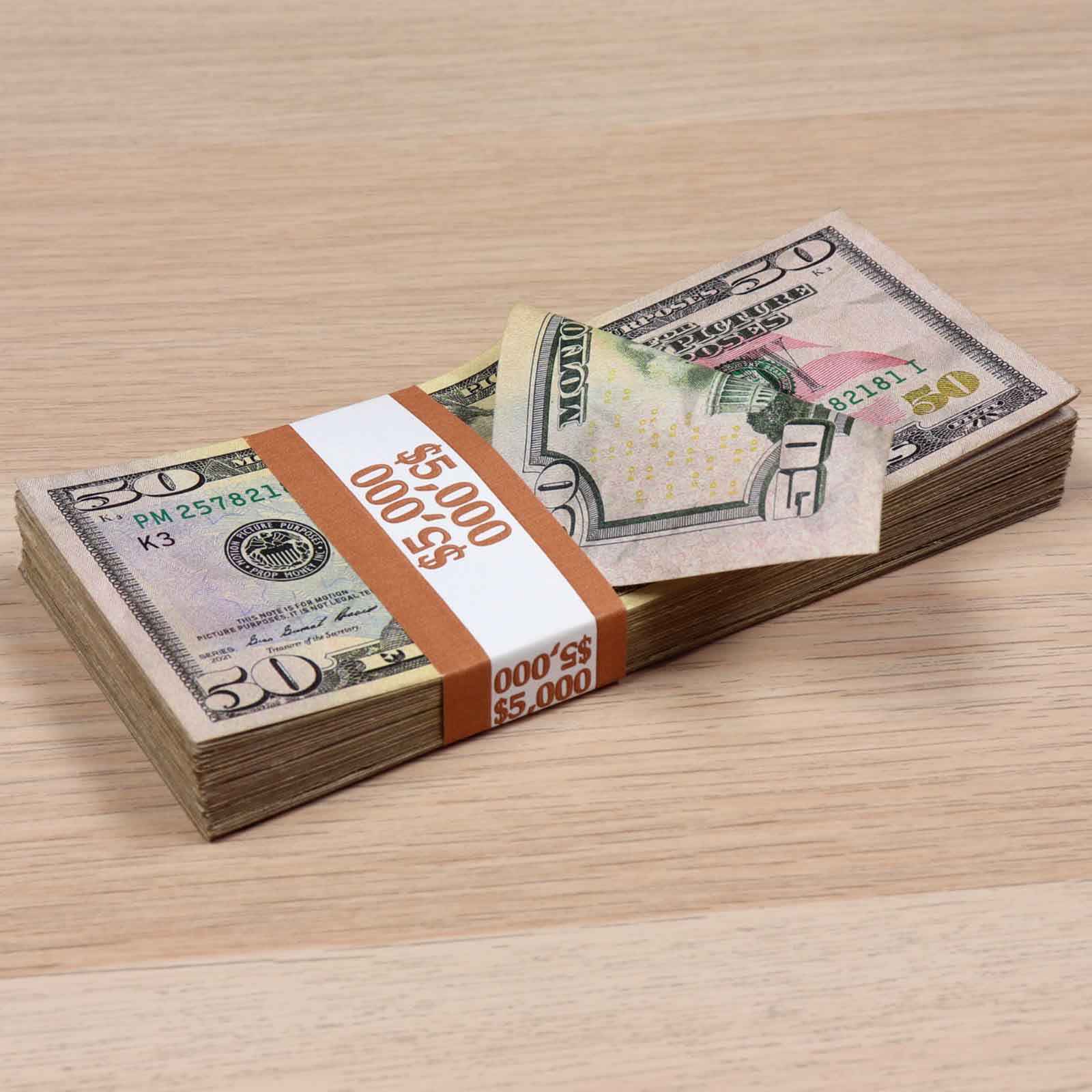 $15,000 RealAged® Full Print New Series Stack & Band Pack - Image 5