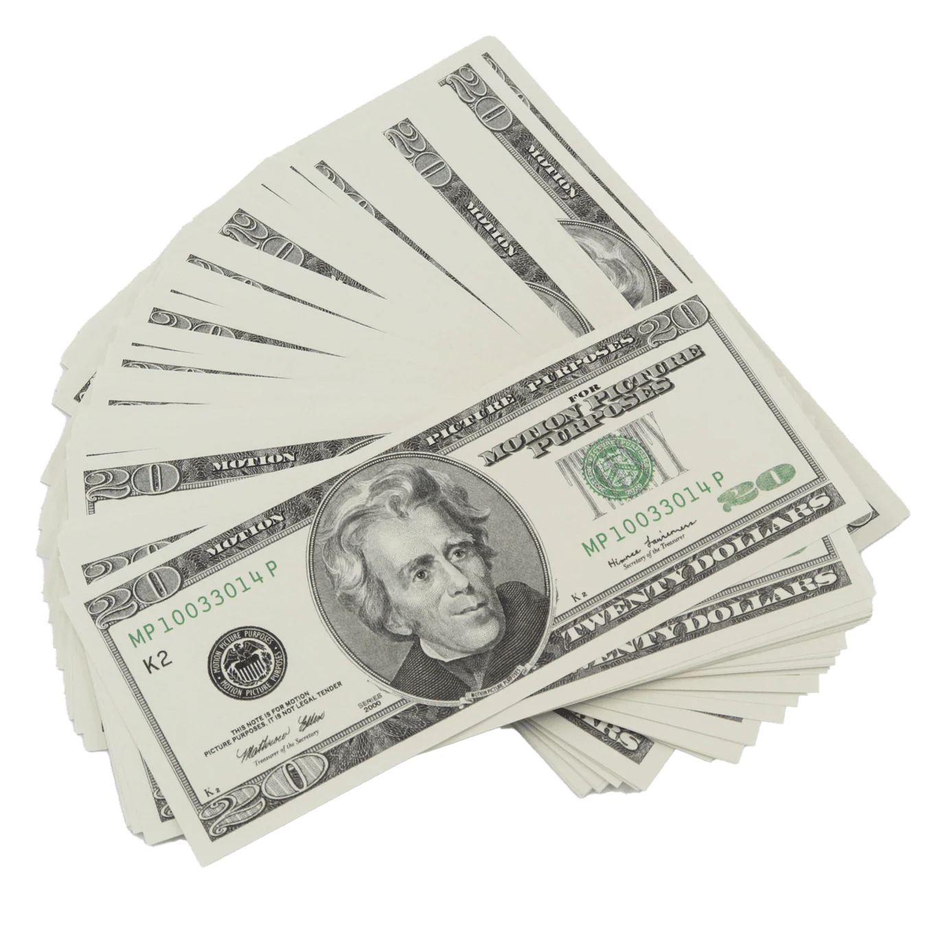 $2,000 Full Print 2000 Series Stack - Image 3