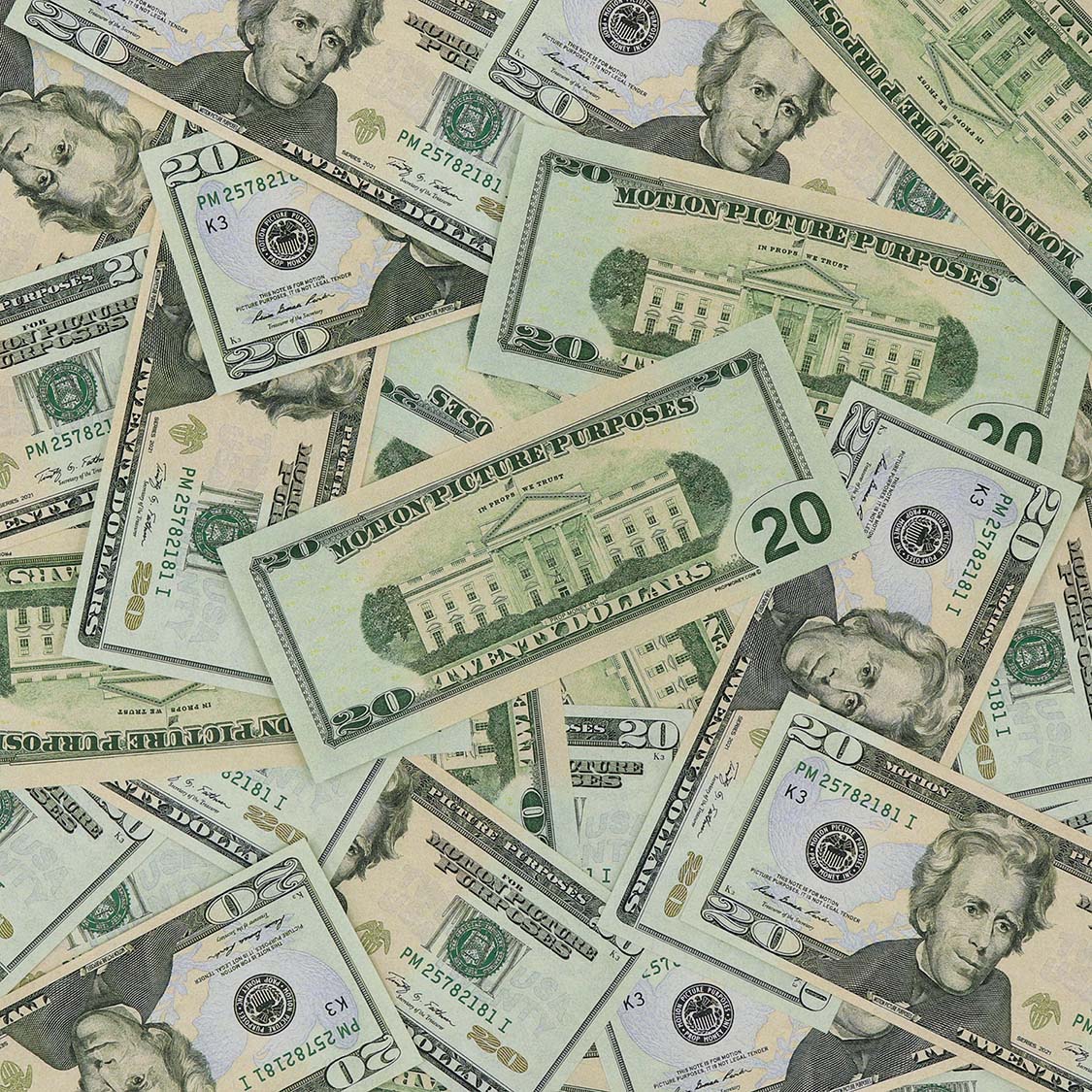 $2,000 Full Print New Series Stack - Image 3