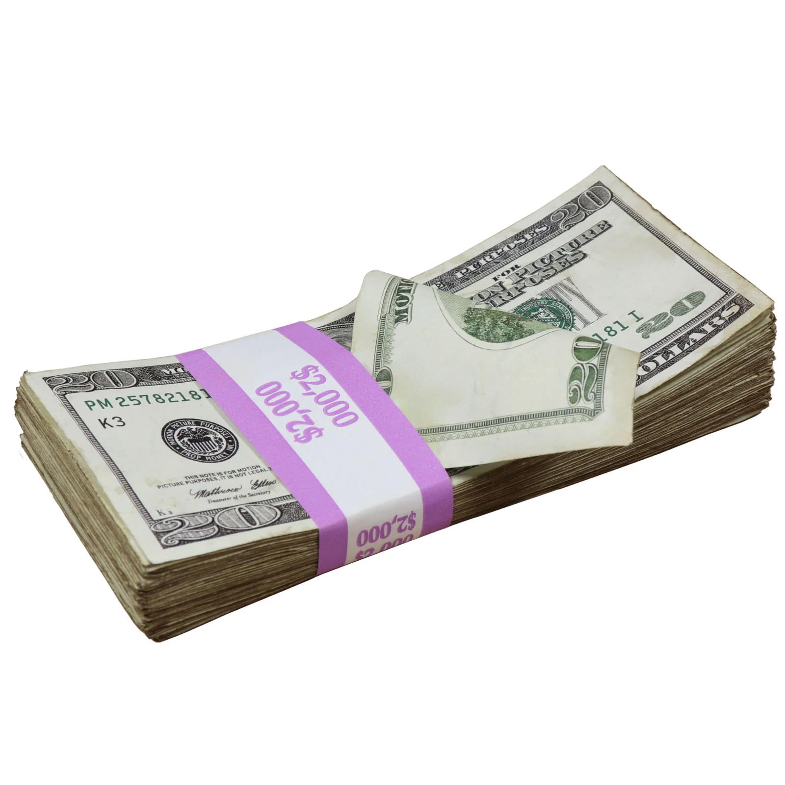 $2,000 RealAged® Full Print 2000 Series Stack