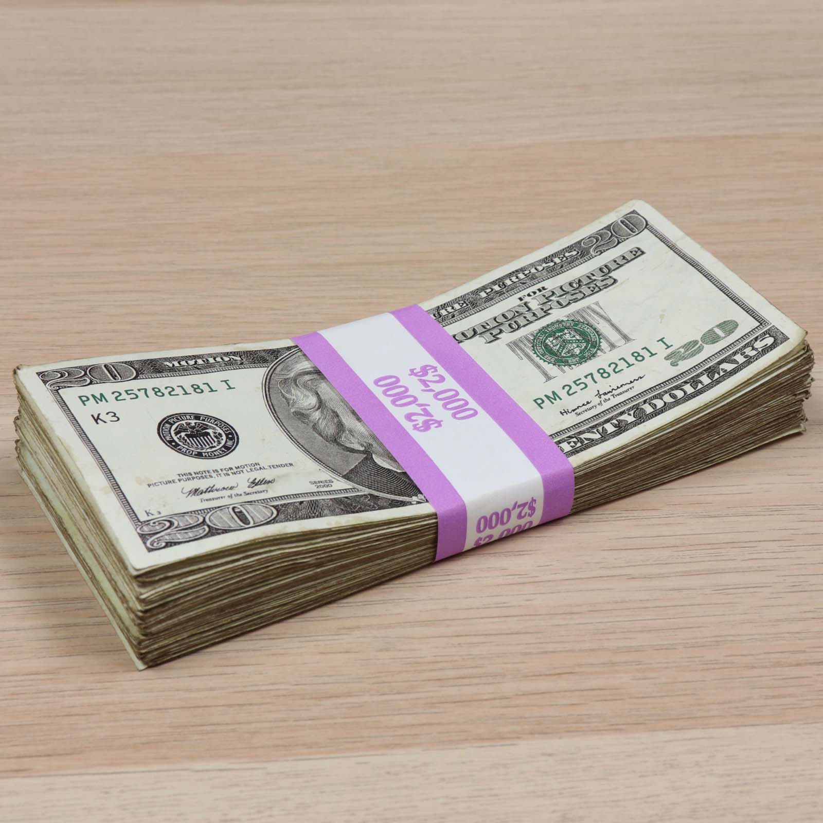 $2,000 RealAged® Full Print 2000 Series Stack - Image 4
