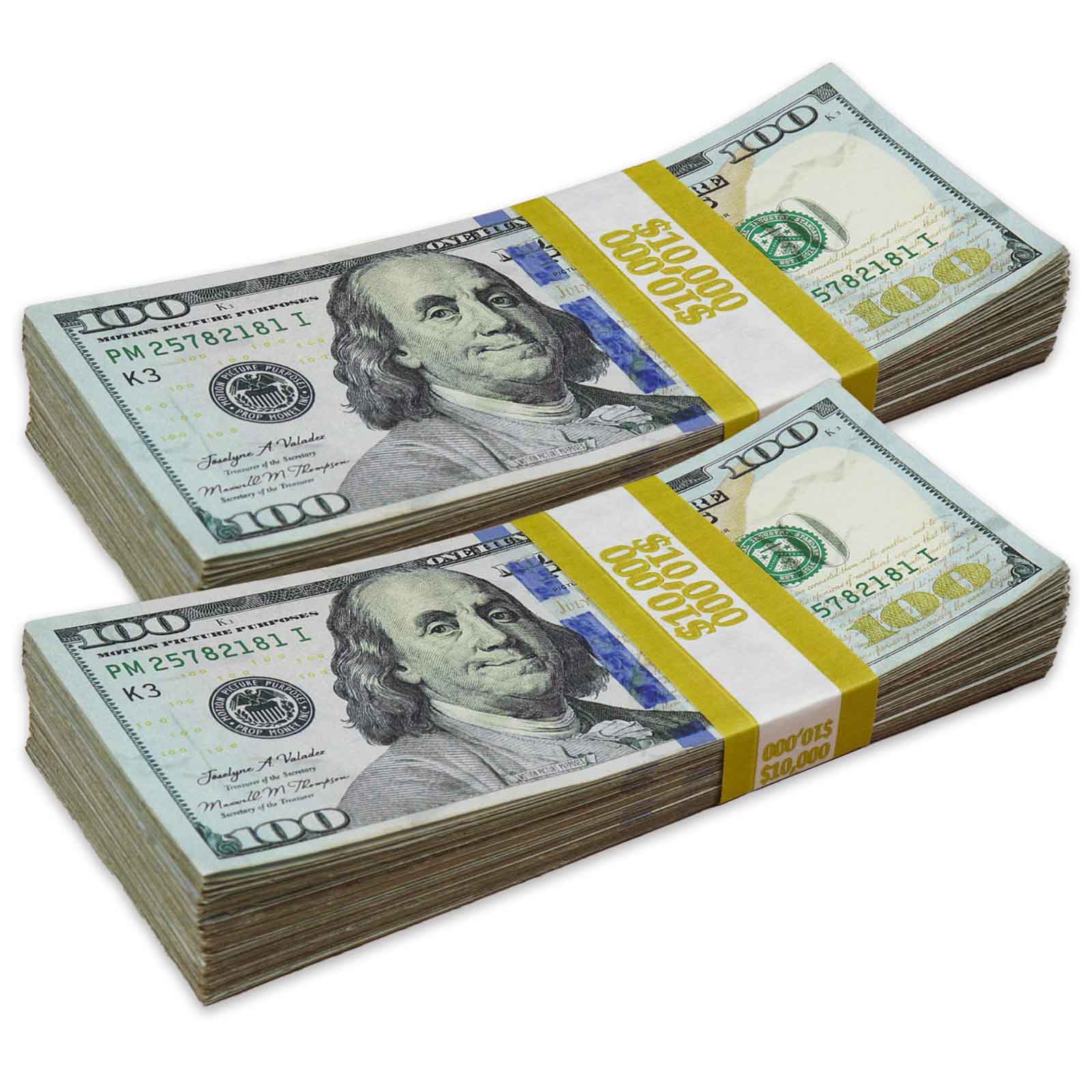 $20,000 RealAged® Full Print New Series Stack