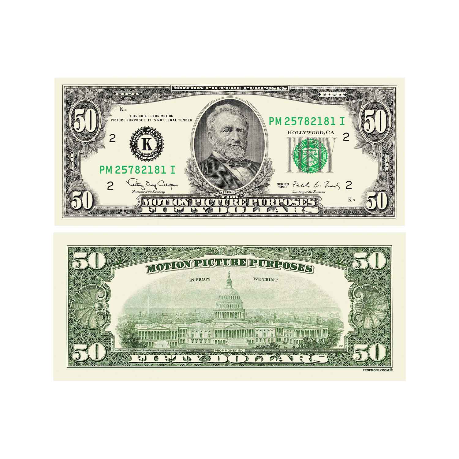 $20|$50|$100 $1,500 1990 Series Bills Mix - Image 3
