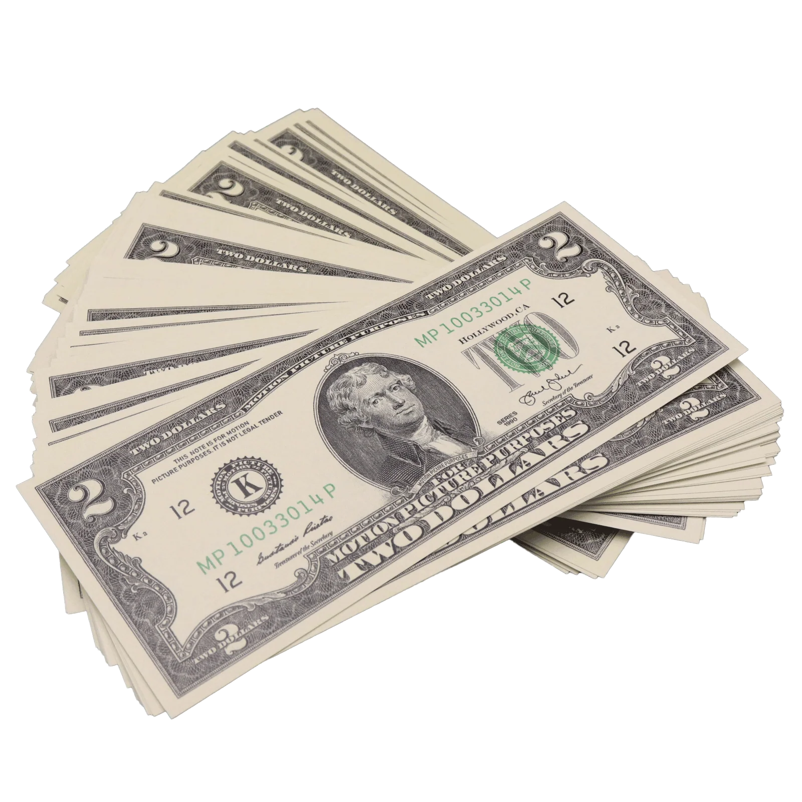 $200 Full Print 1990 Series Stack - Image 3
