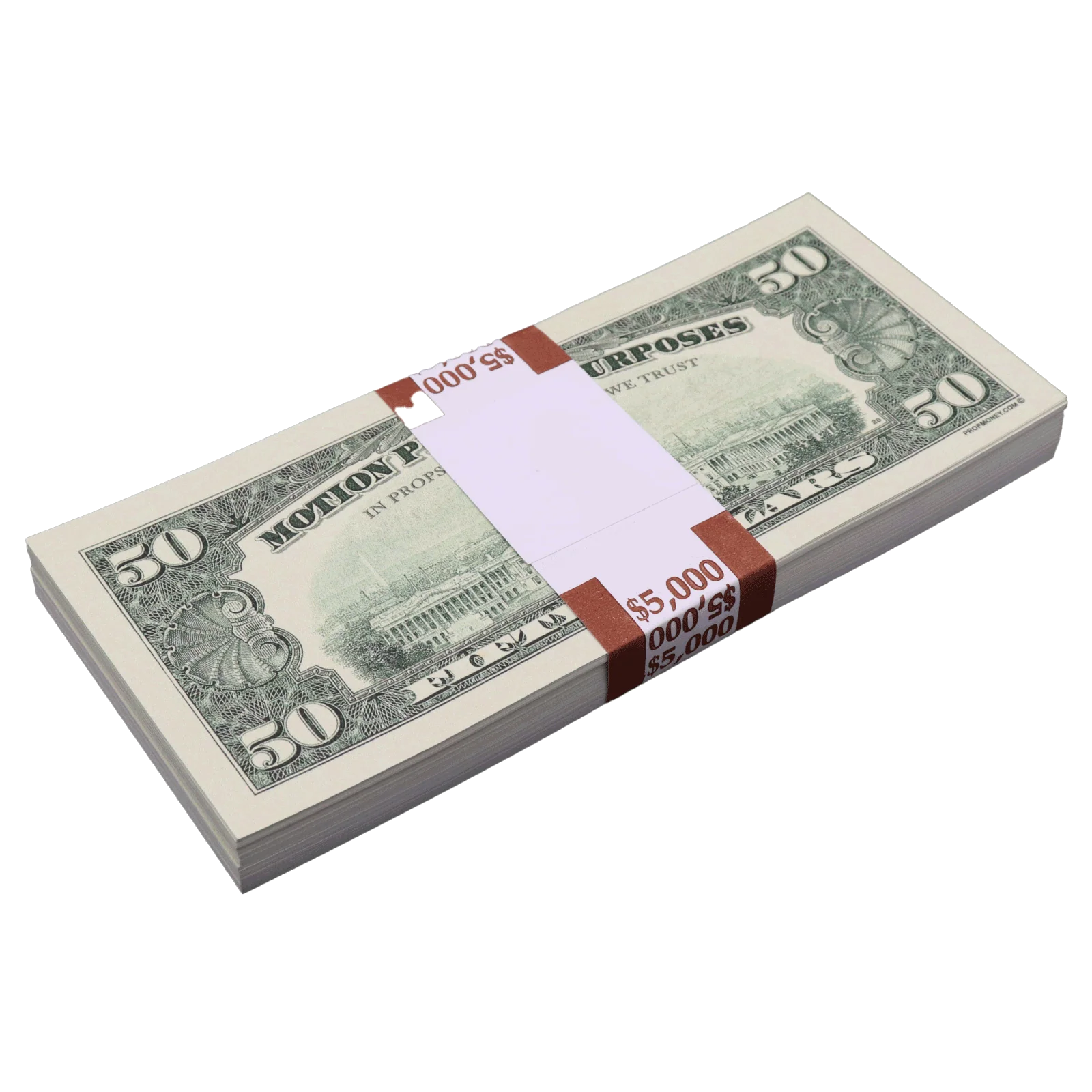 $5,000 Full Print 1990 Series Stack - Image 6