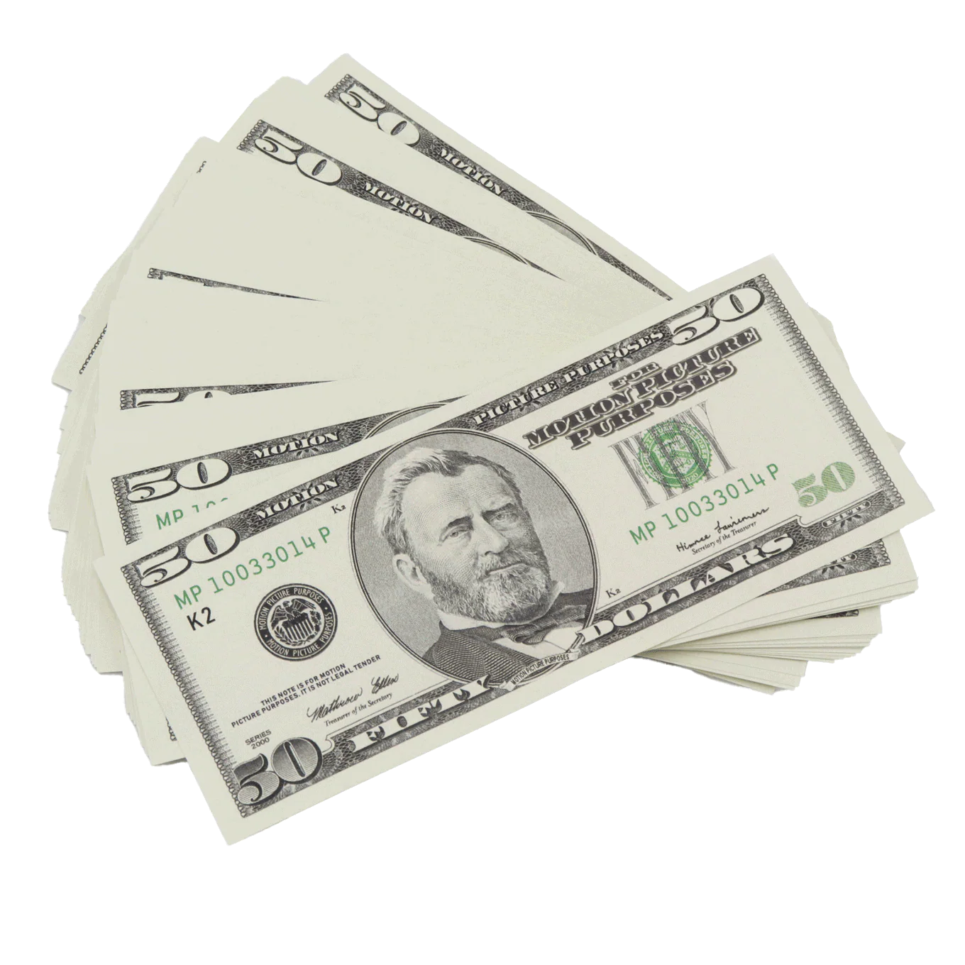 $5,000 Full Print 2000 Series Stack - Image 3