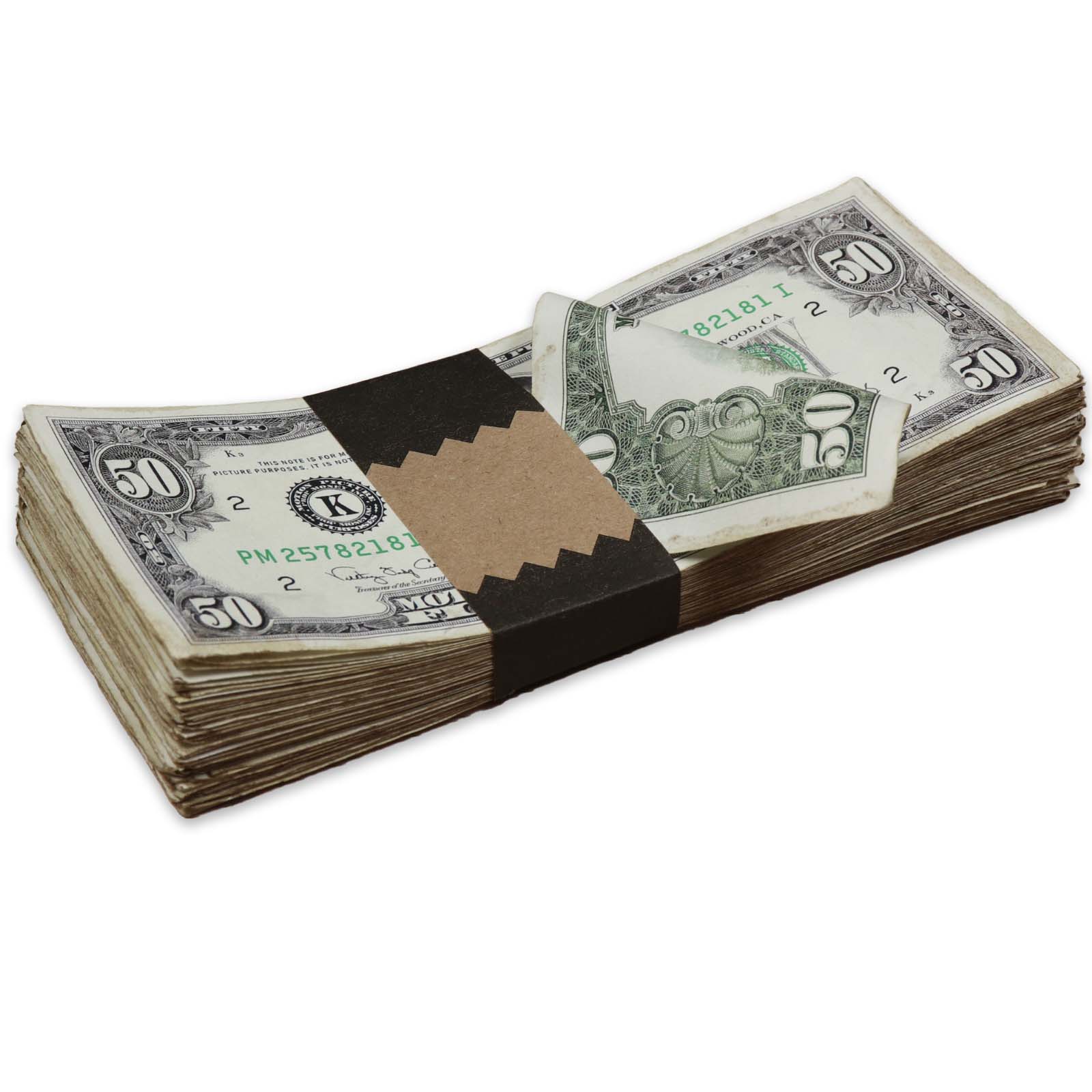 $5,000 RealAged® Full Print 1990 Series Stack