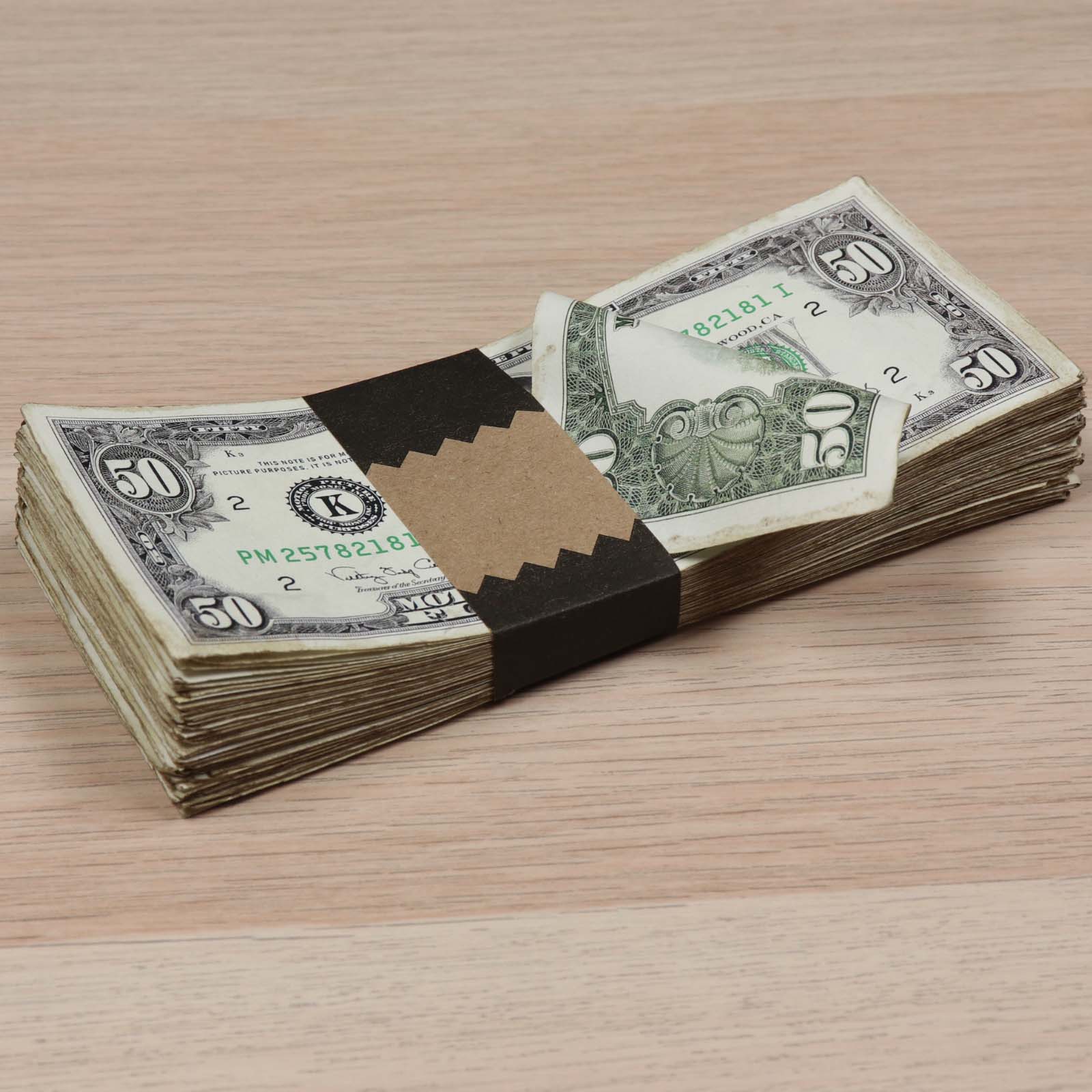 $5,000 RealAged® Full Print 1990 Series Stack - Image 4