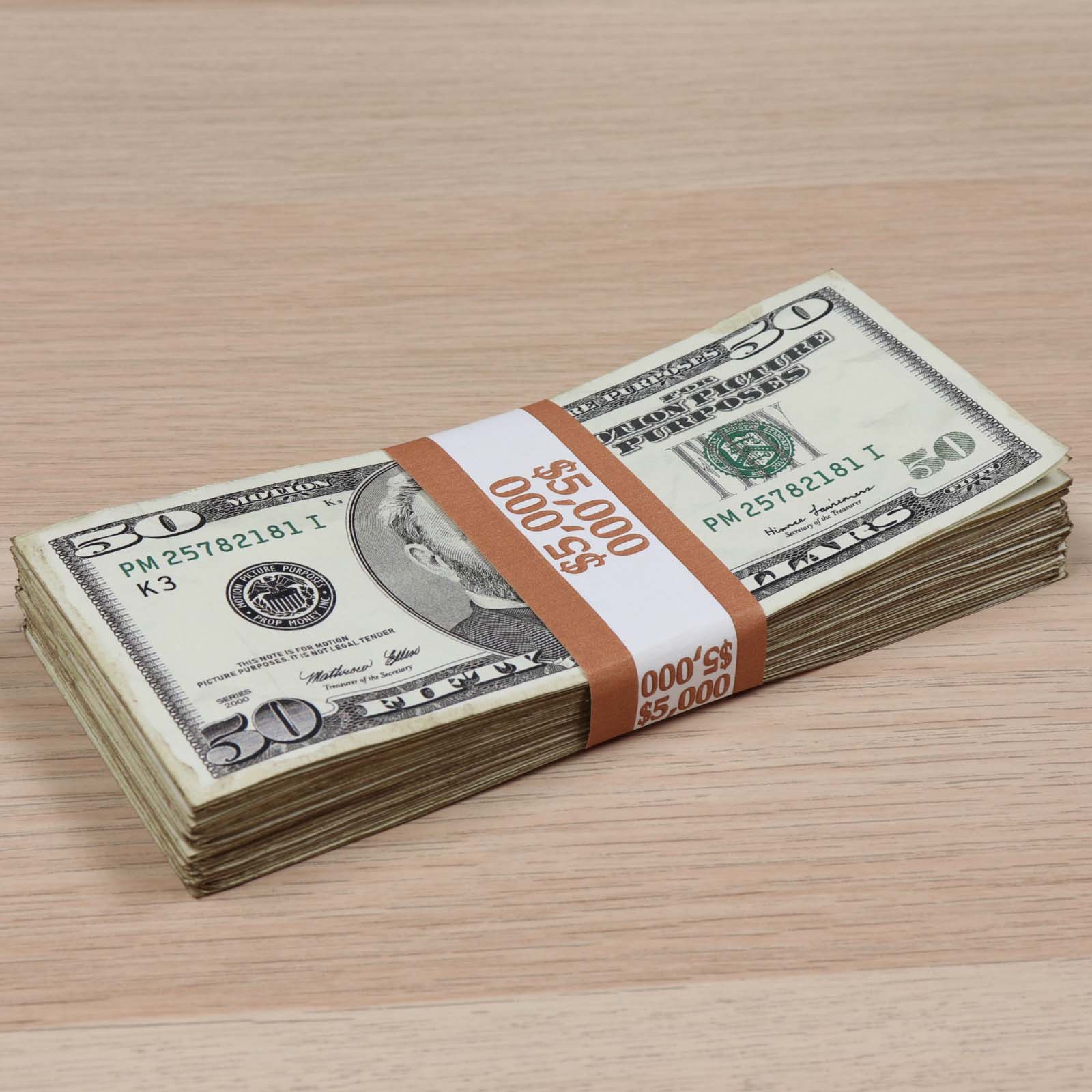 $5,000 RealAged® Full Print 2000 Series Stack - Image 4