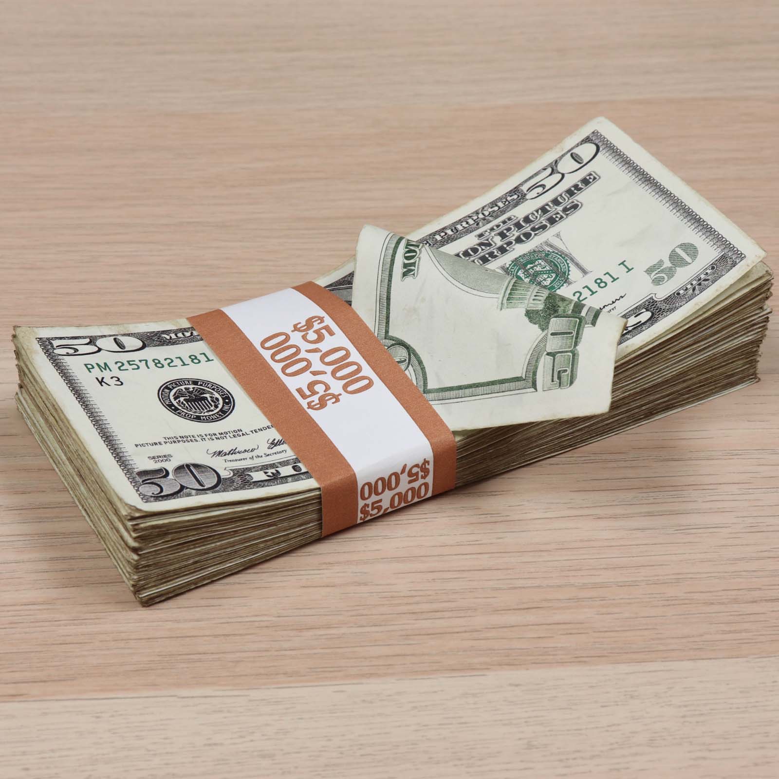 $5,000 RealAged® Full Print 2000 Series Stack - Image 5
