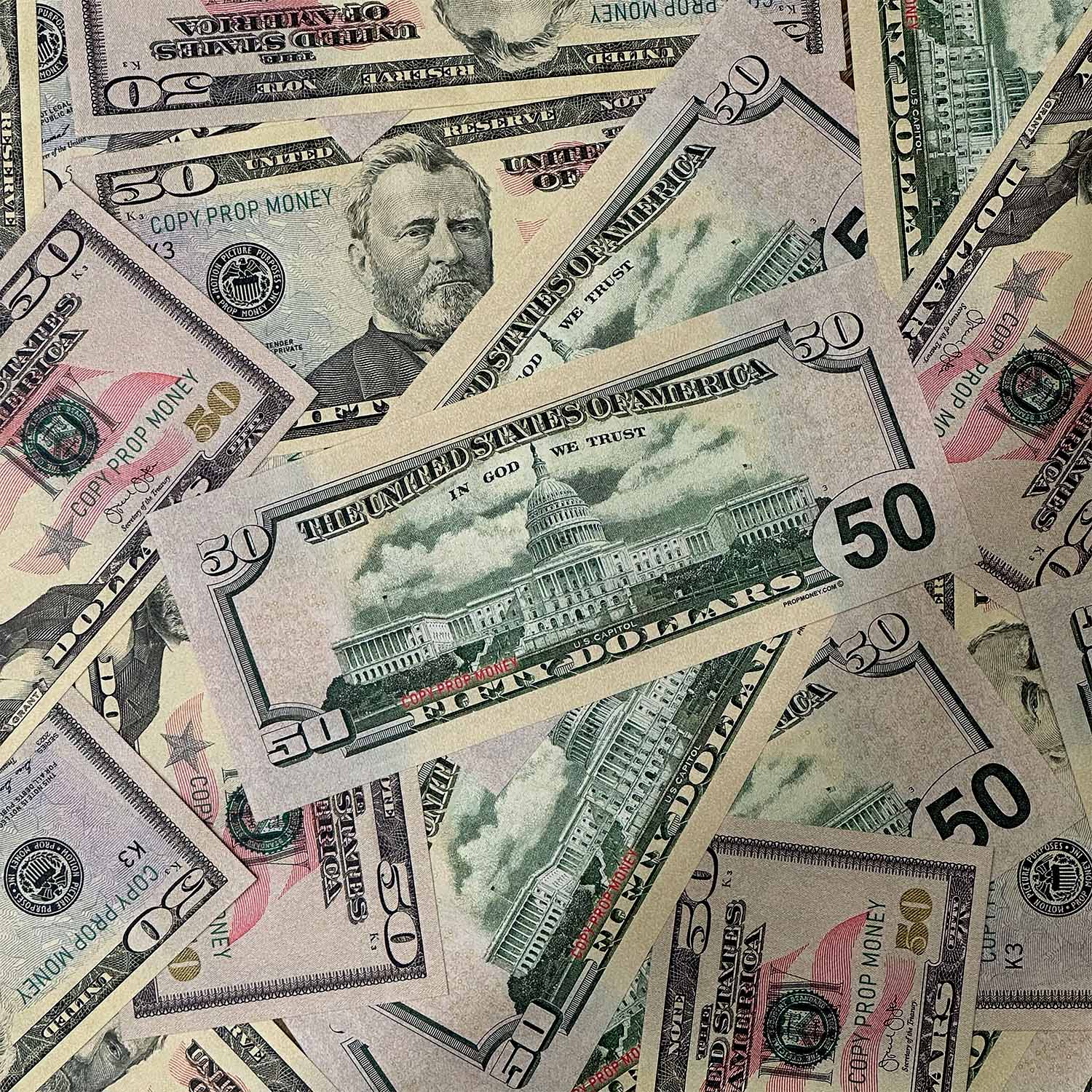 $50 United States New Series Full Print Premier Stack - Image 4