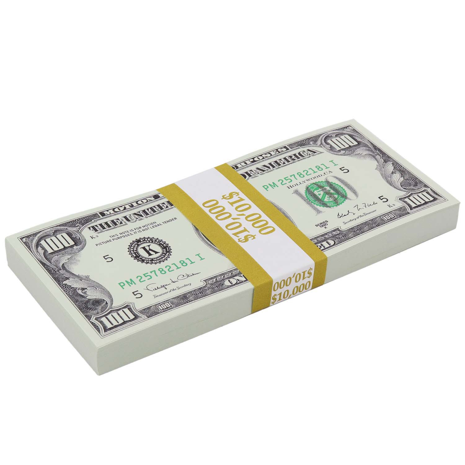 $500,000 Full Print 1990 Series Stacks & Briefcase - Image 3