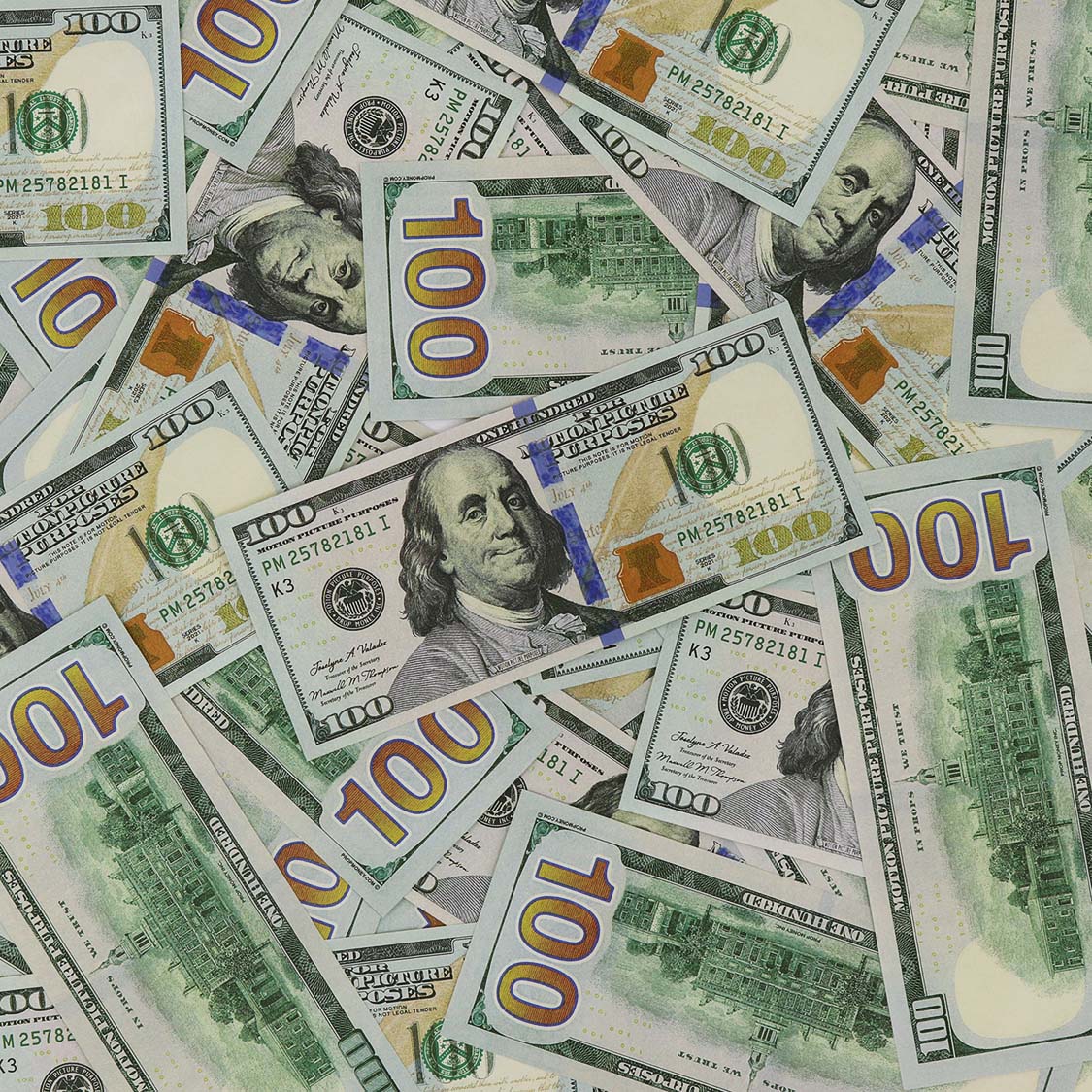 $500,000 Full Print New Series Stacks & Duffel Bag - Image 7