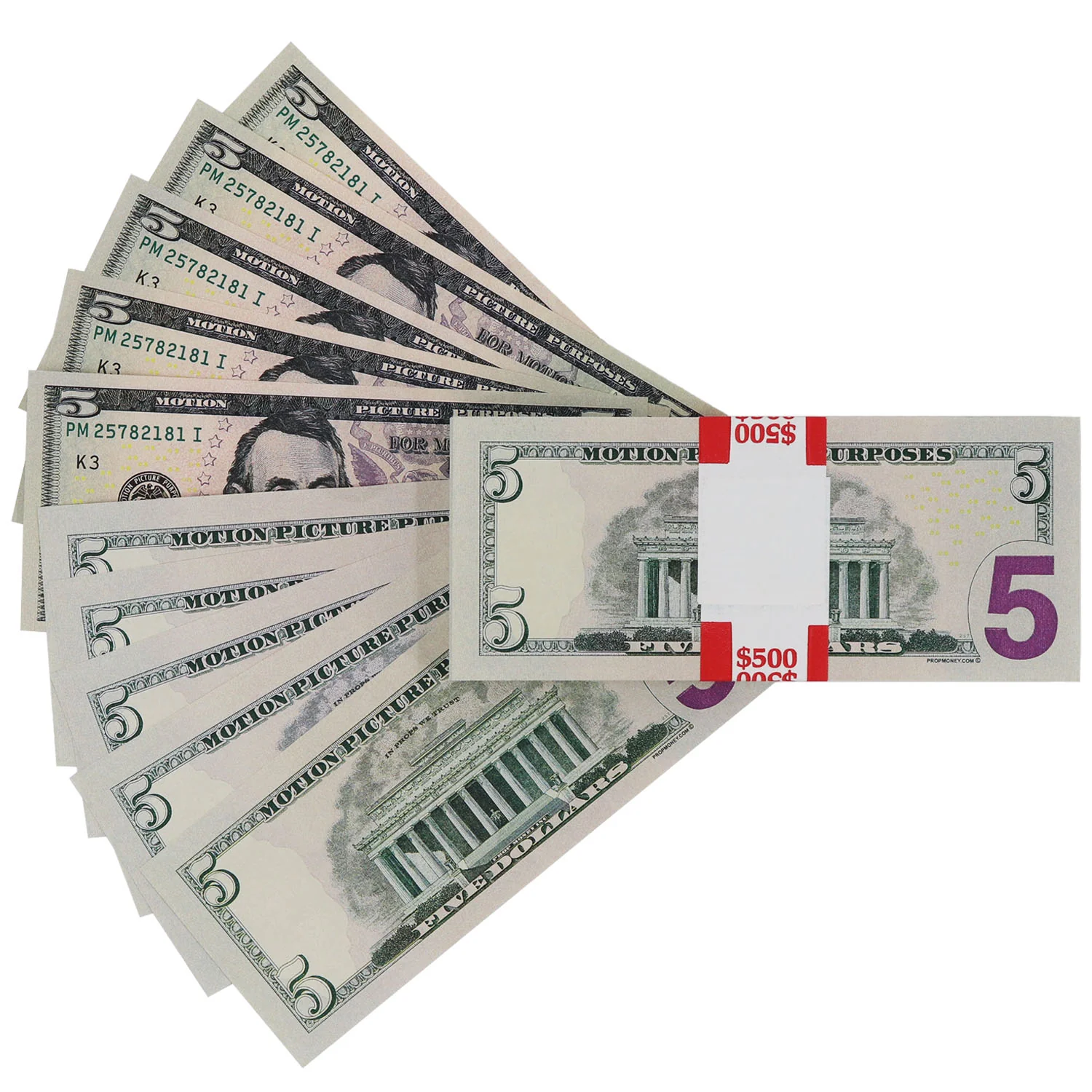 $500 Full Print New Series Stack - Image 4