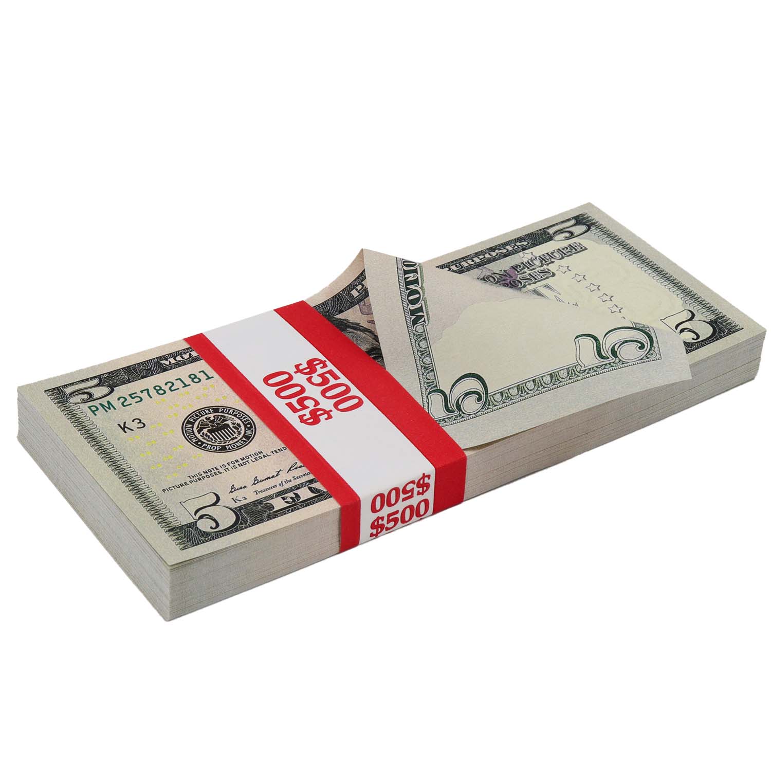 $500 Full Print New Series Stack - Image 5