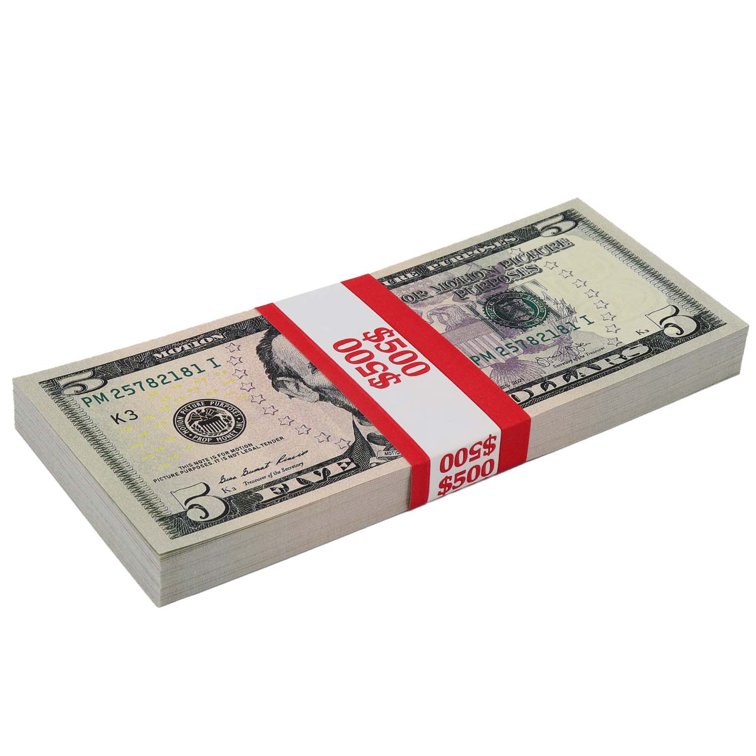 $500 Full Print New Series Stack - Image 6