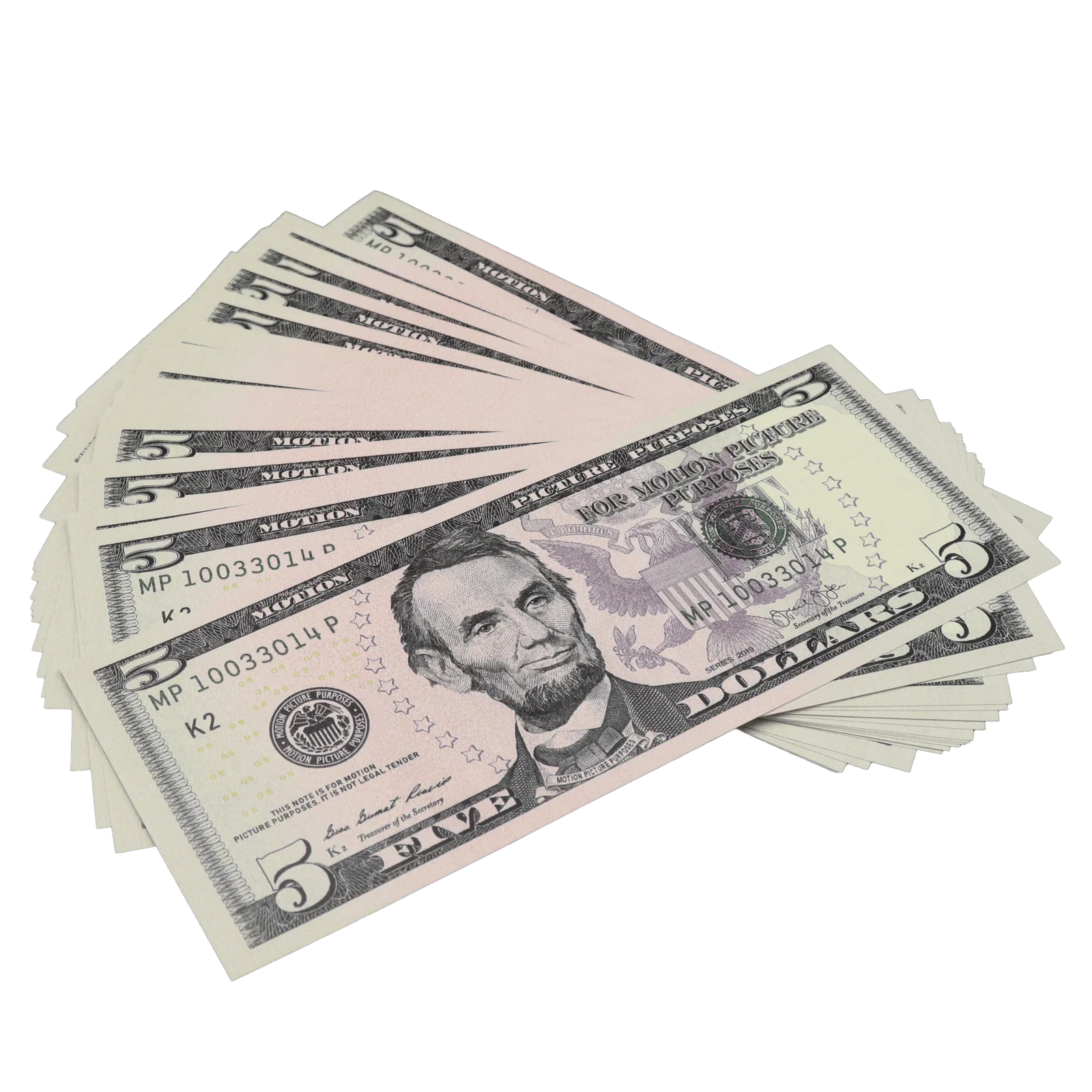 All Denomination Full Print New Series Mixed Bills Stack - Image 13