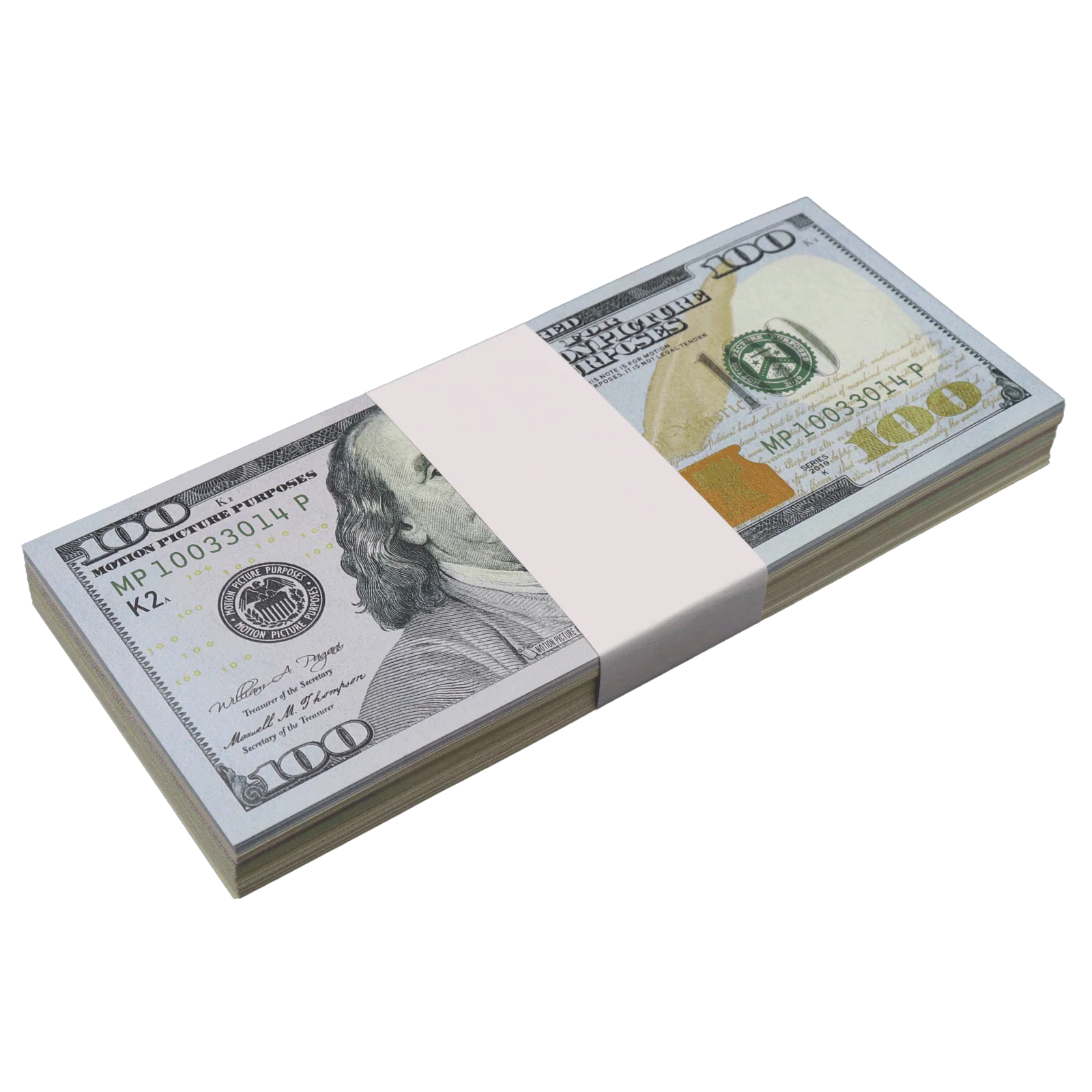 All Denomination Full Print New Series Mixed Bills Stack - Image 3