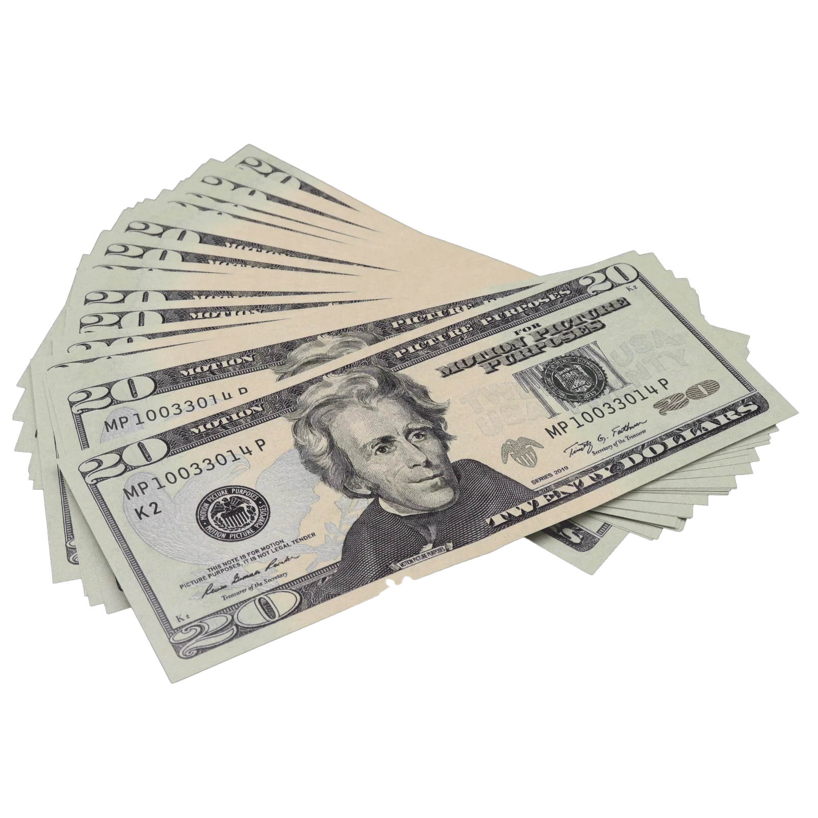 All Denomination Full Print New Series Mixed Bills Stack - Image 9