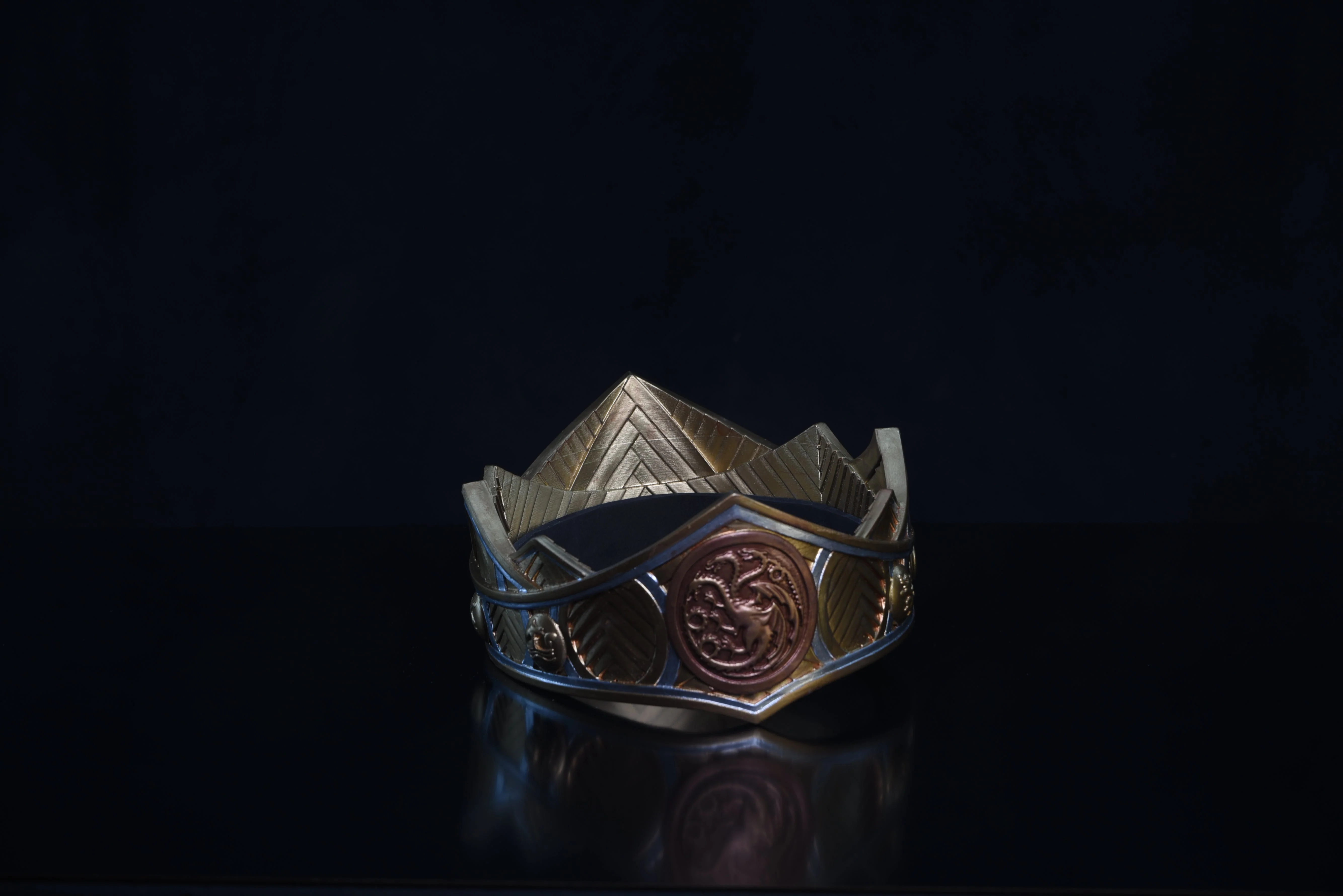 Dragonlord Dynasty Crown - House of Dragon Inspired Cosplay Prop - Image 10