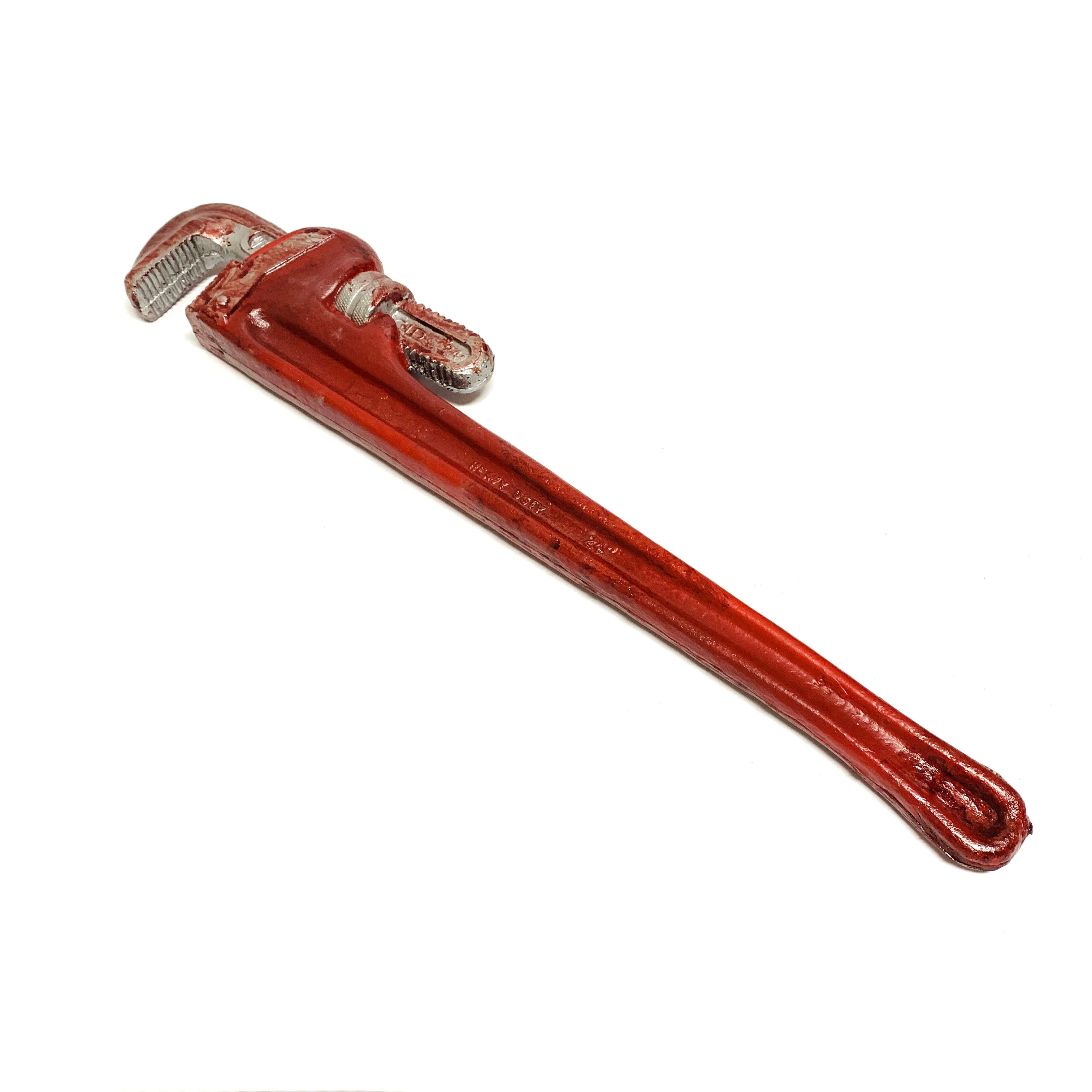Extra Large Foam Rubber Stunt 24 Inch Pipe Wrench Prop - Image 16