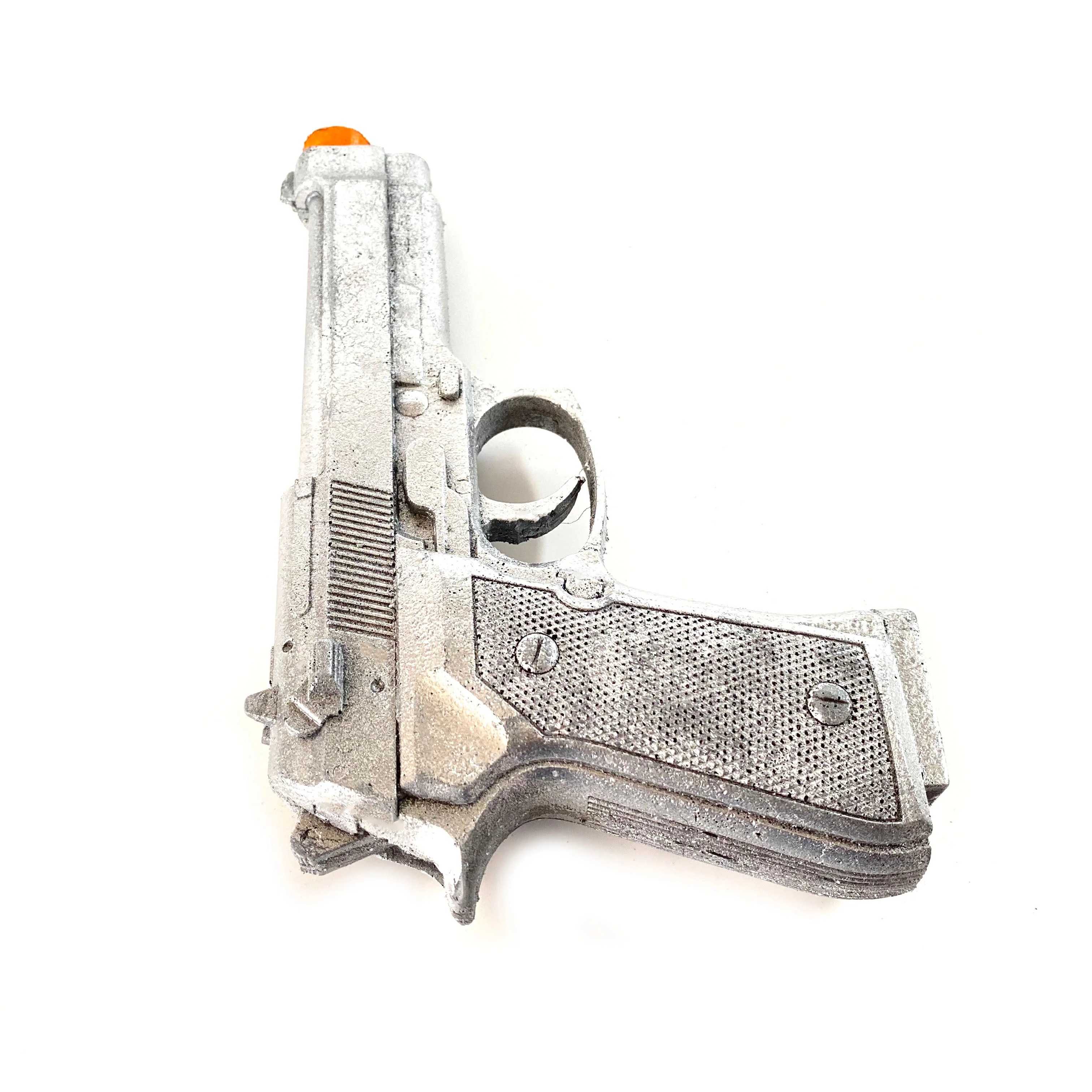 Foam Rubber Beretta 9mm Semi Automatic Style Inert Handgun Prop - Image 12