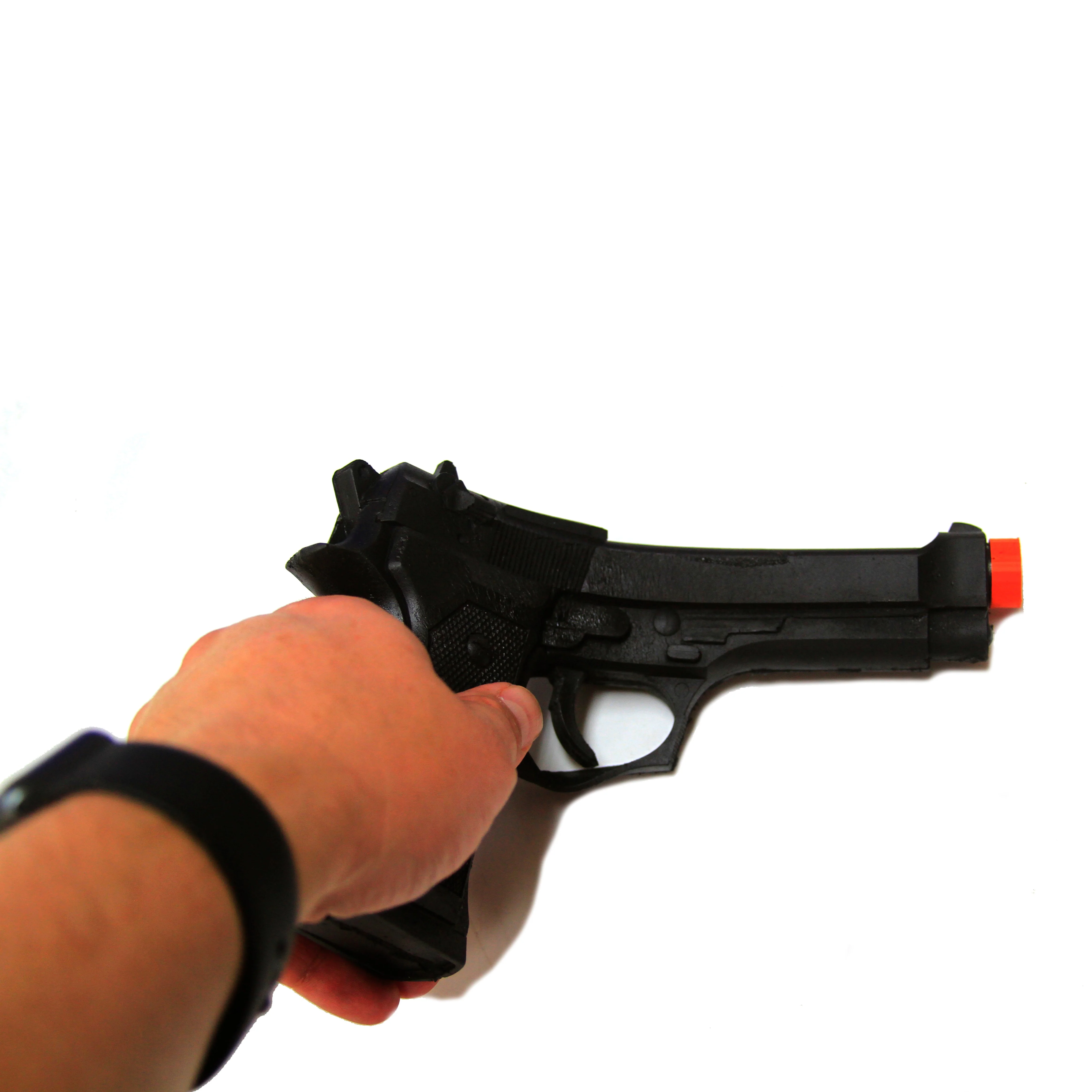 Foam Rubber Beretta 9mm Semi Automatic Style Inert Handgun Prop - Image 5