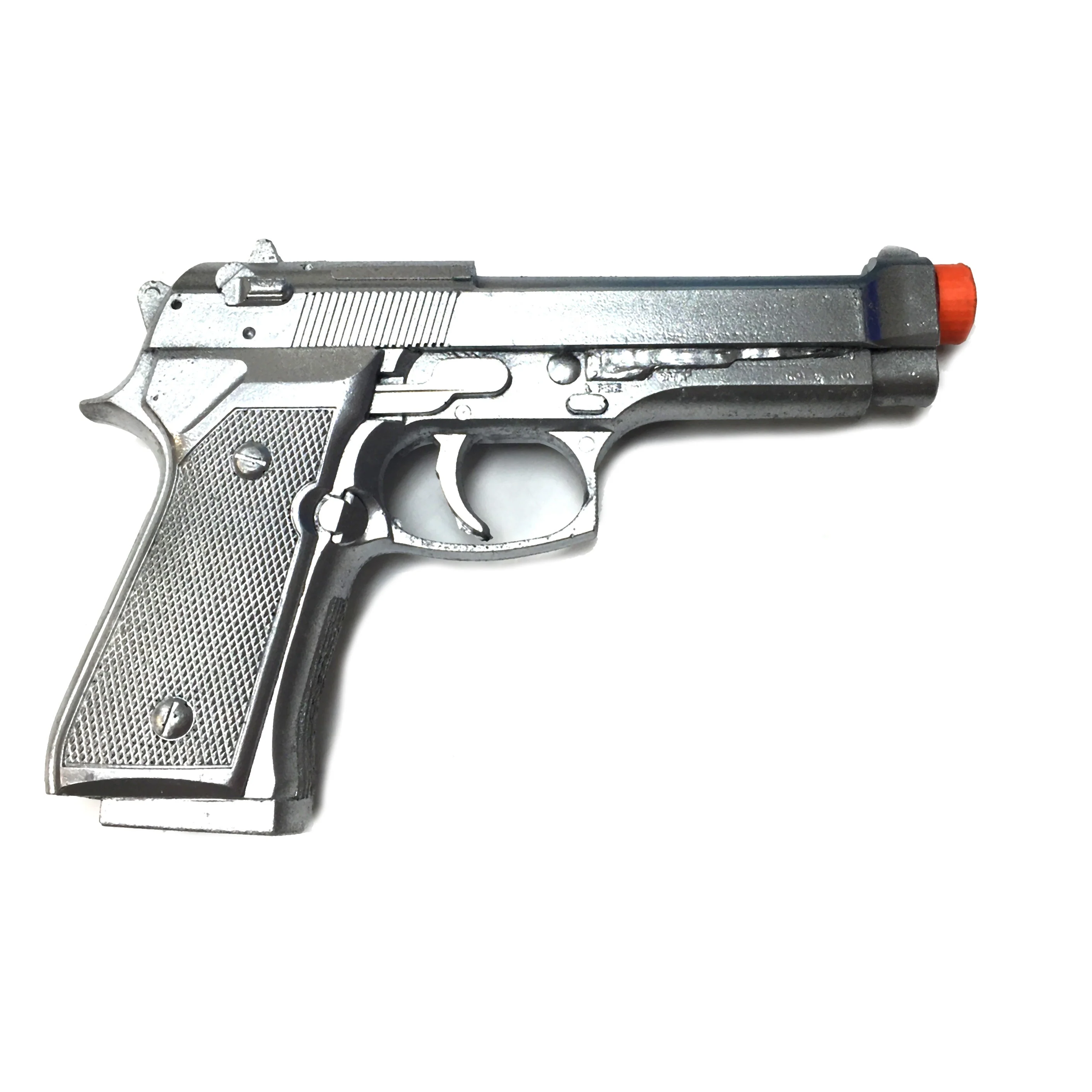 Foam Rubber Beretta 9mm Semi Automatic Style Inert Handgun Prop - Image 6