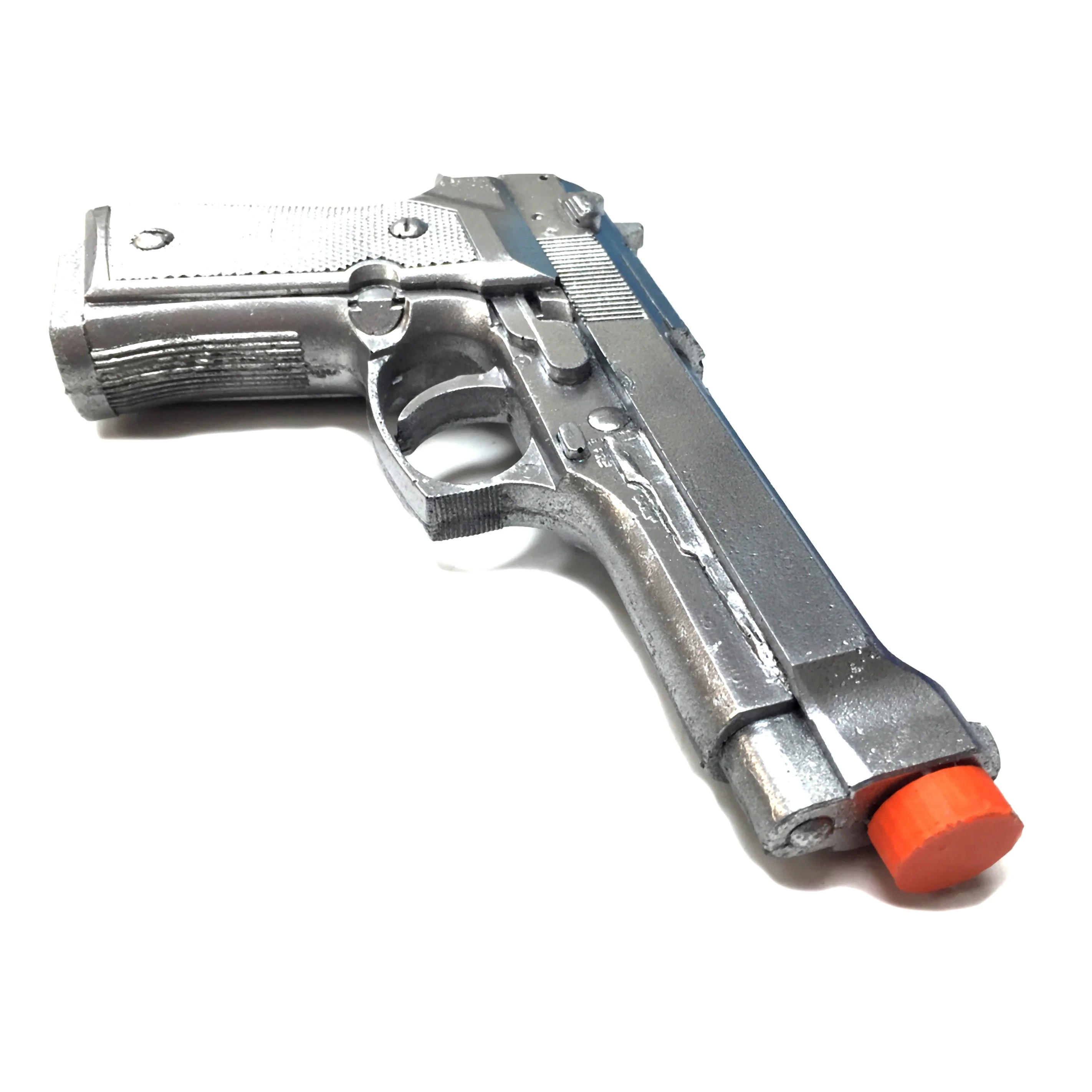 Foam Rubber Beretta 9mm Semi Automatic Style Inert Handgun Prop - Image 8