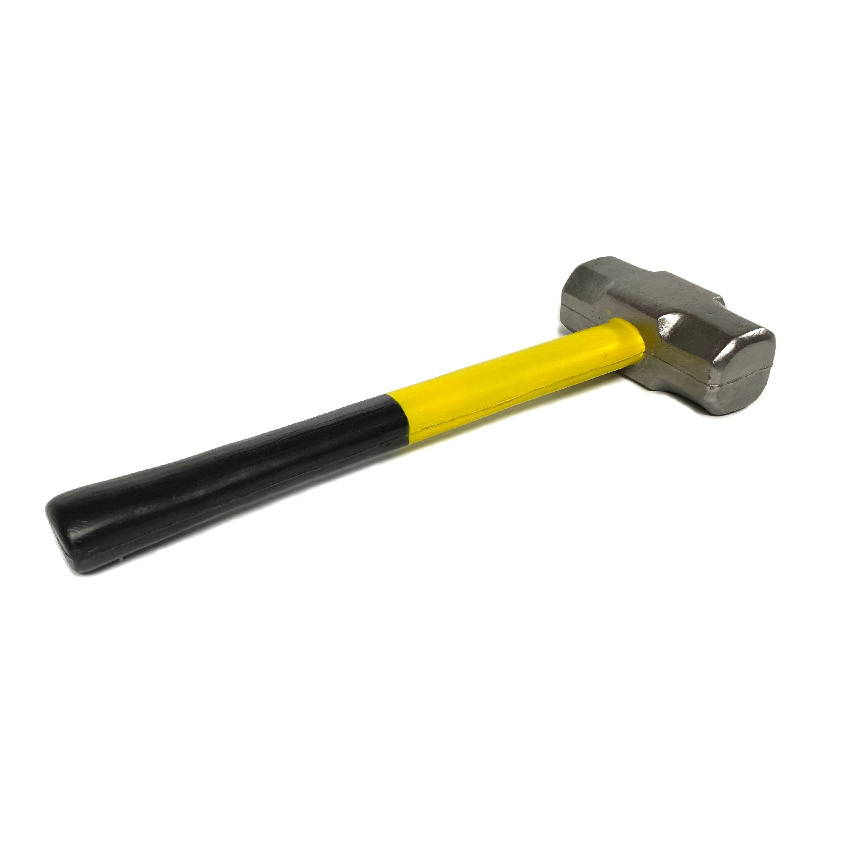 Foam Rubber Roughneck Mini Sledgehammer Prop 16 Inch - Black and Yellow - Image 2
