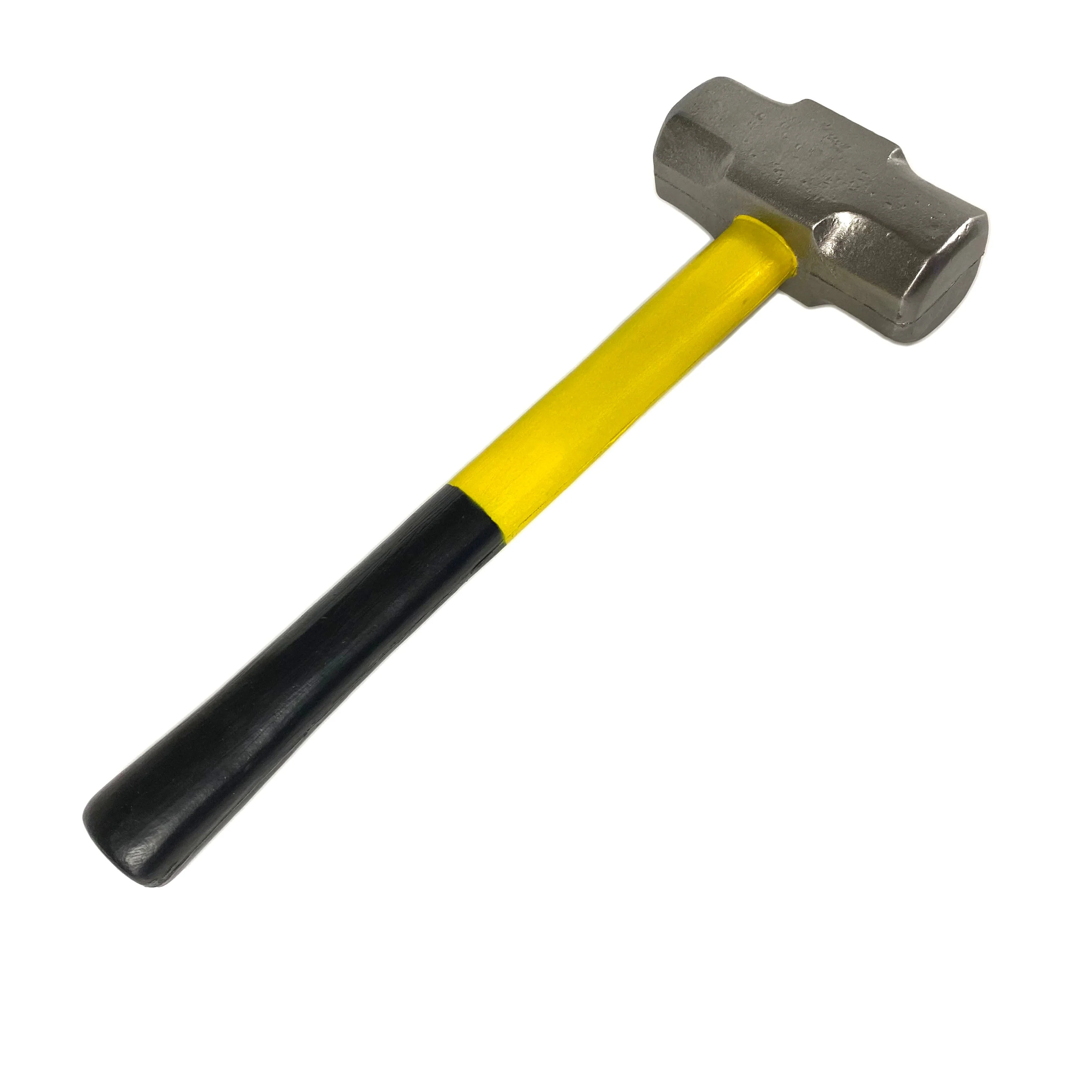 Foam Rubber Roughneck Mini Sledgehammer Prop 16 Inch - Black and Yellow - Image 3