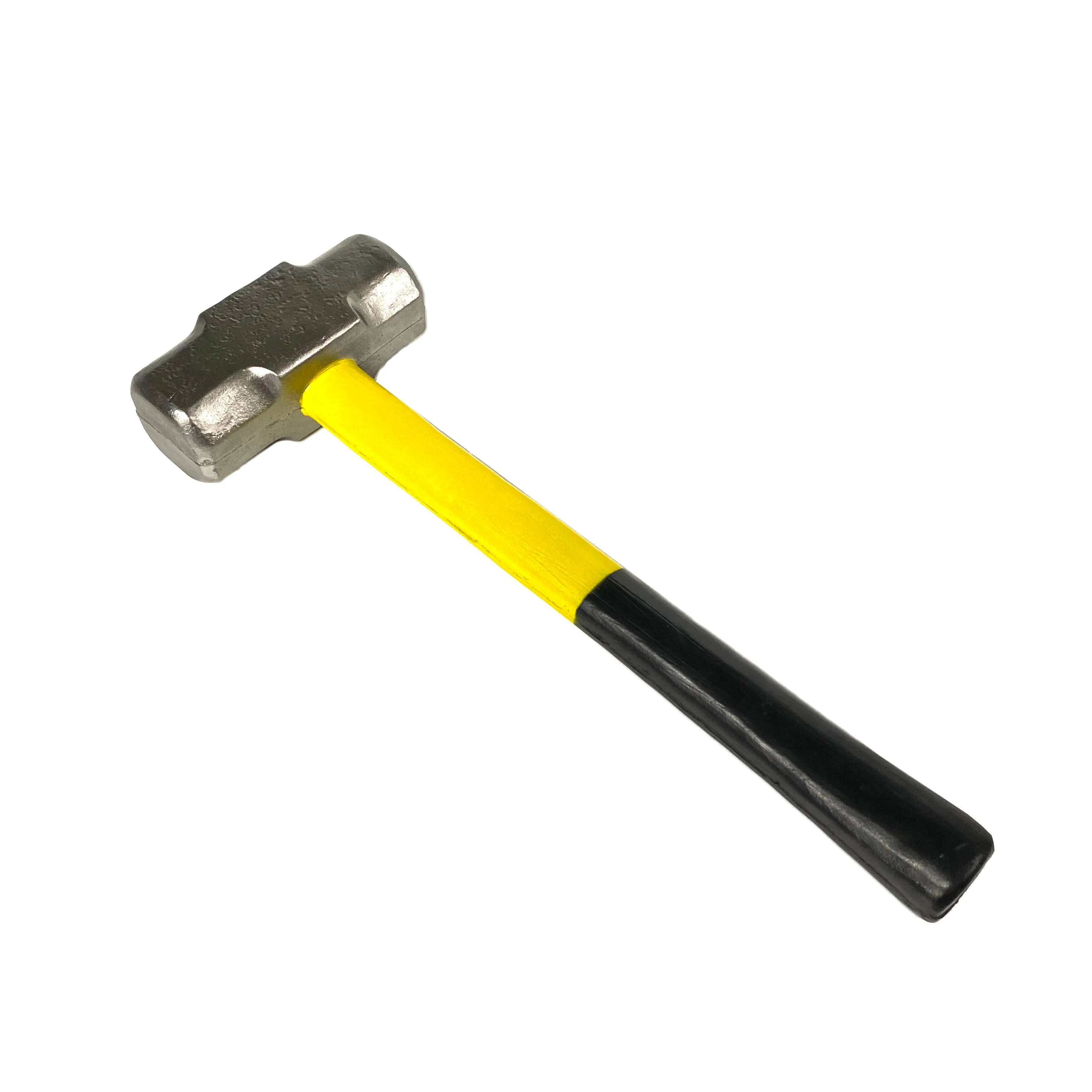 Foam Rubber Roughneck Mini Sledgehammer Prop 16 Inch - Black and Yellow - Image 4
