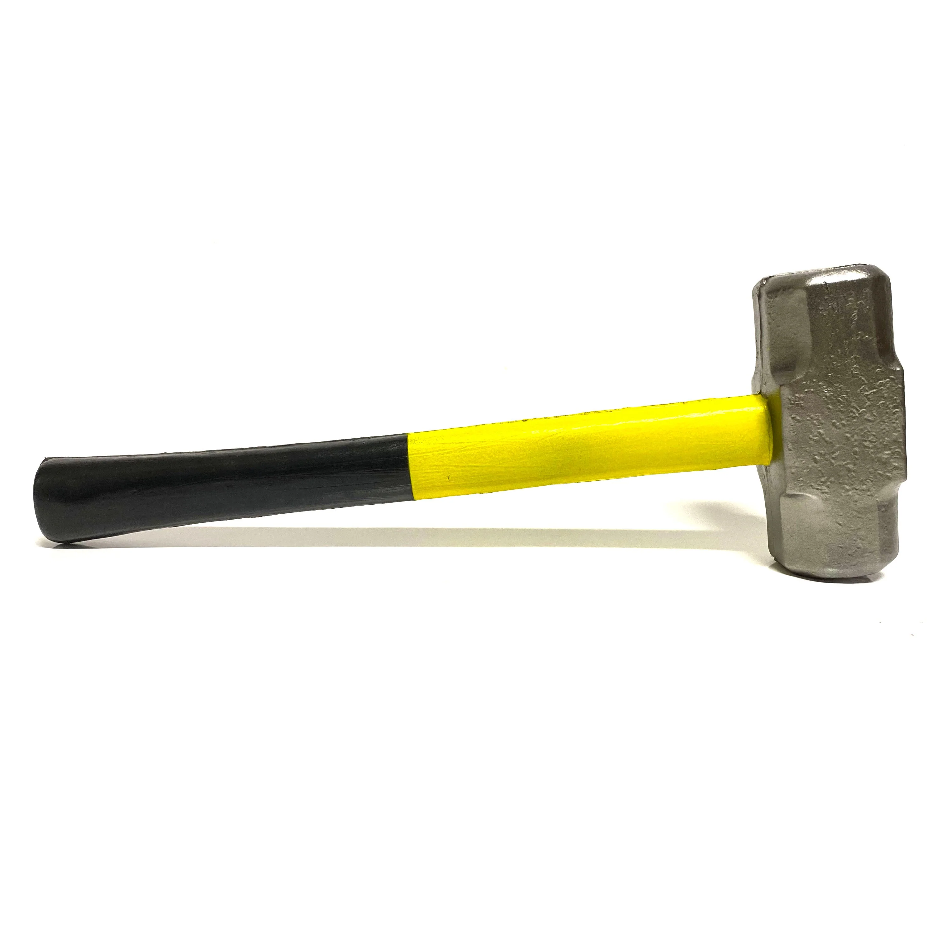 Foam Rubber Roughneck Mini Sledgehammer Prop 16 Inch - Black and Yellow - Image 6