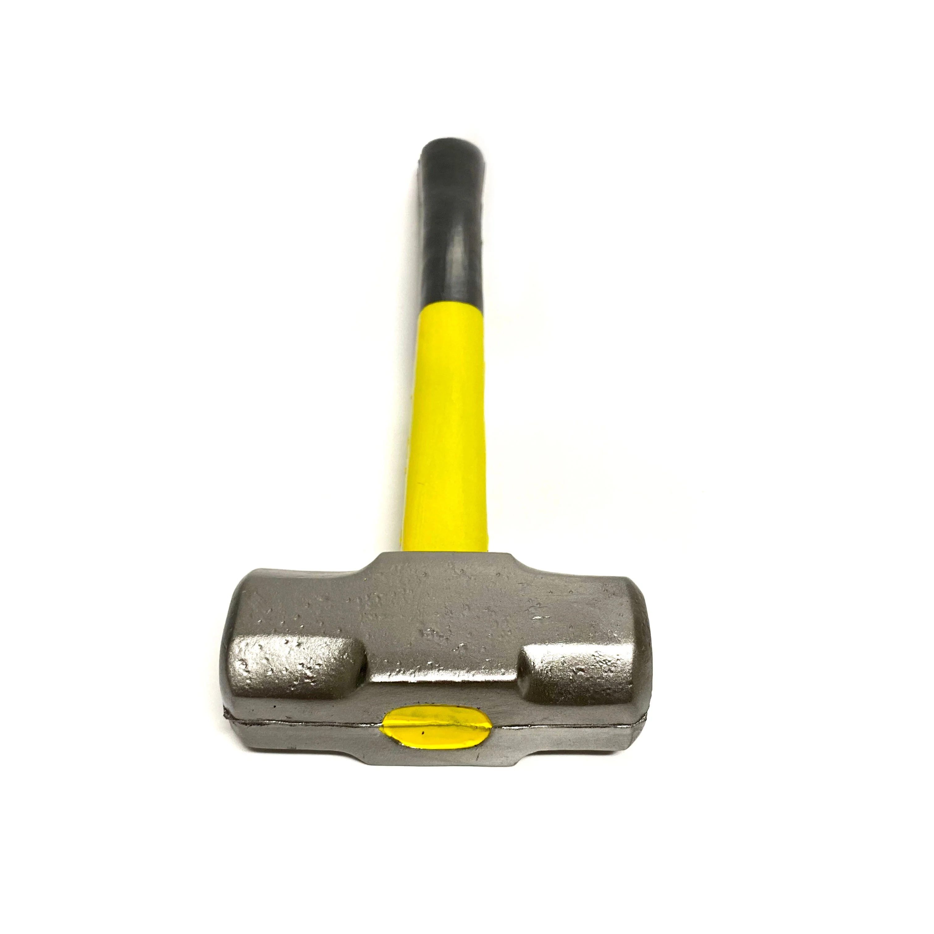 Foam Rubber Roughneck Mini Sledgehammer Prop 16 Inch - Black and Yellow - Image 8