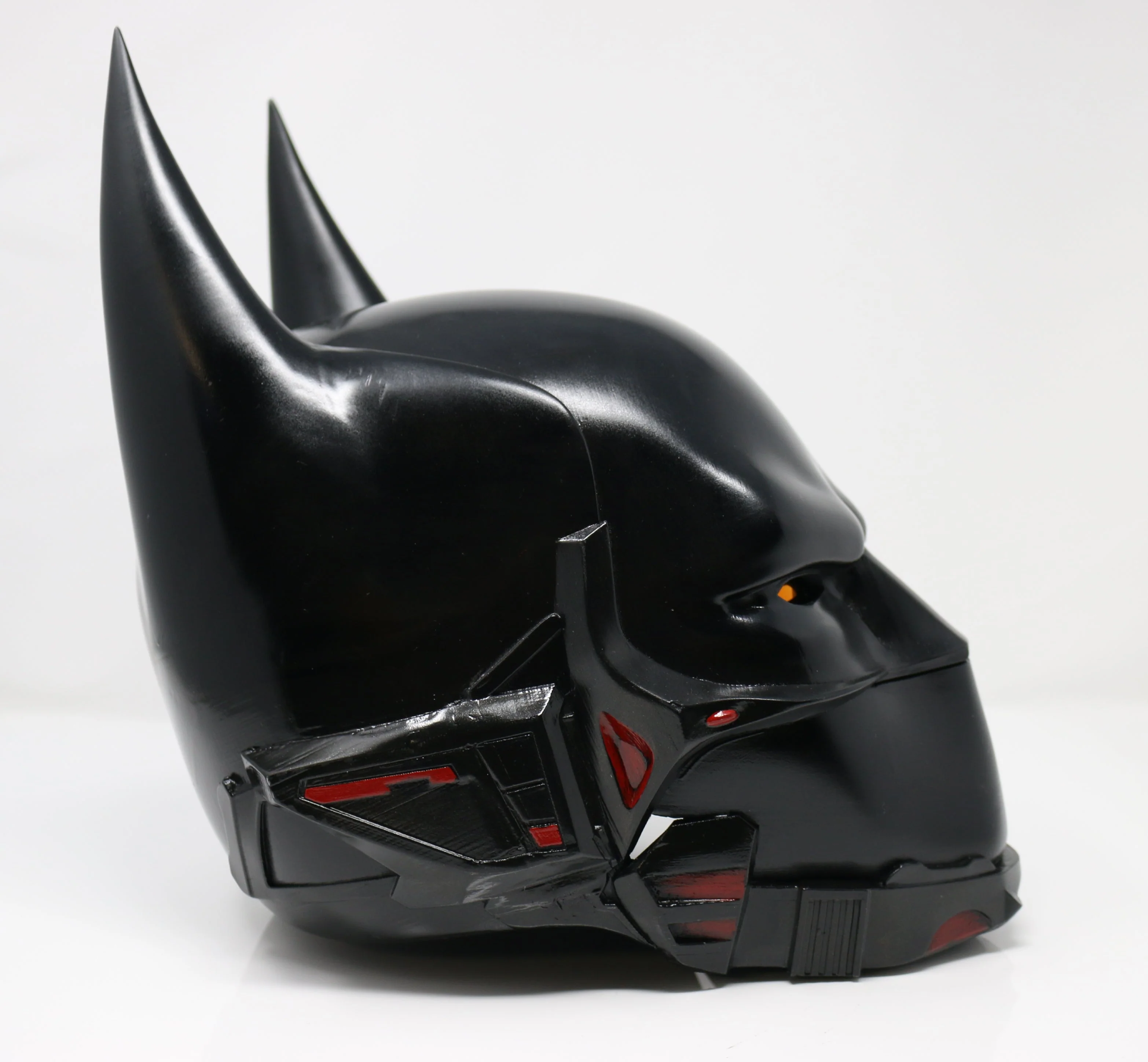 Future Cyber Hero Helmet - Cosplay Film Display Prop - Image 3