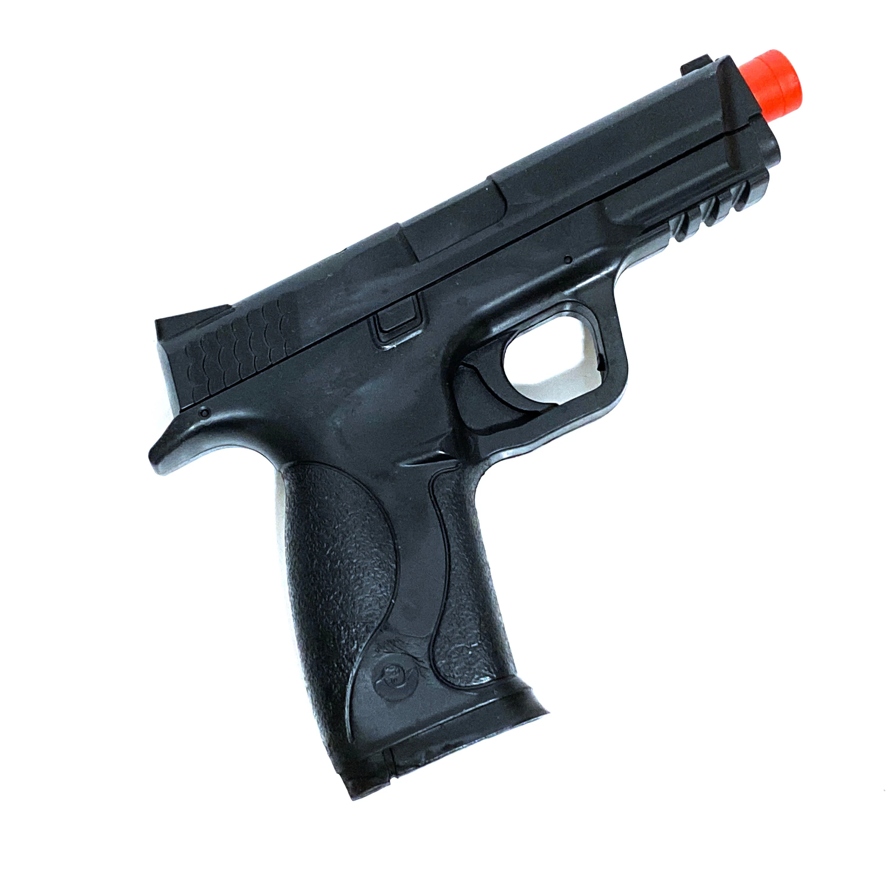 Hard Poly Police S&W MP40 Black Pistol Prop - Image 2