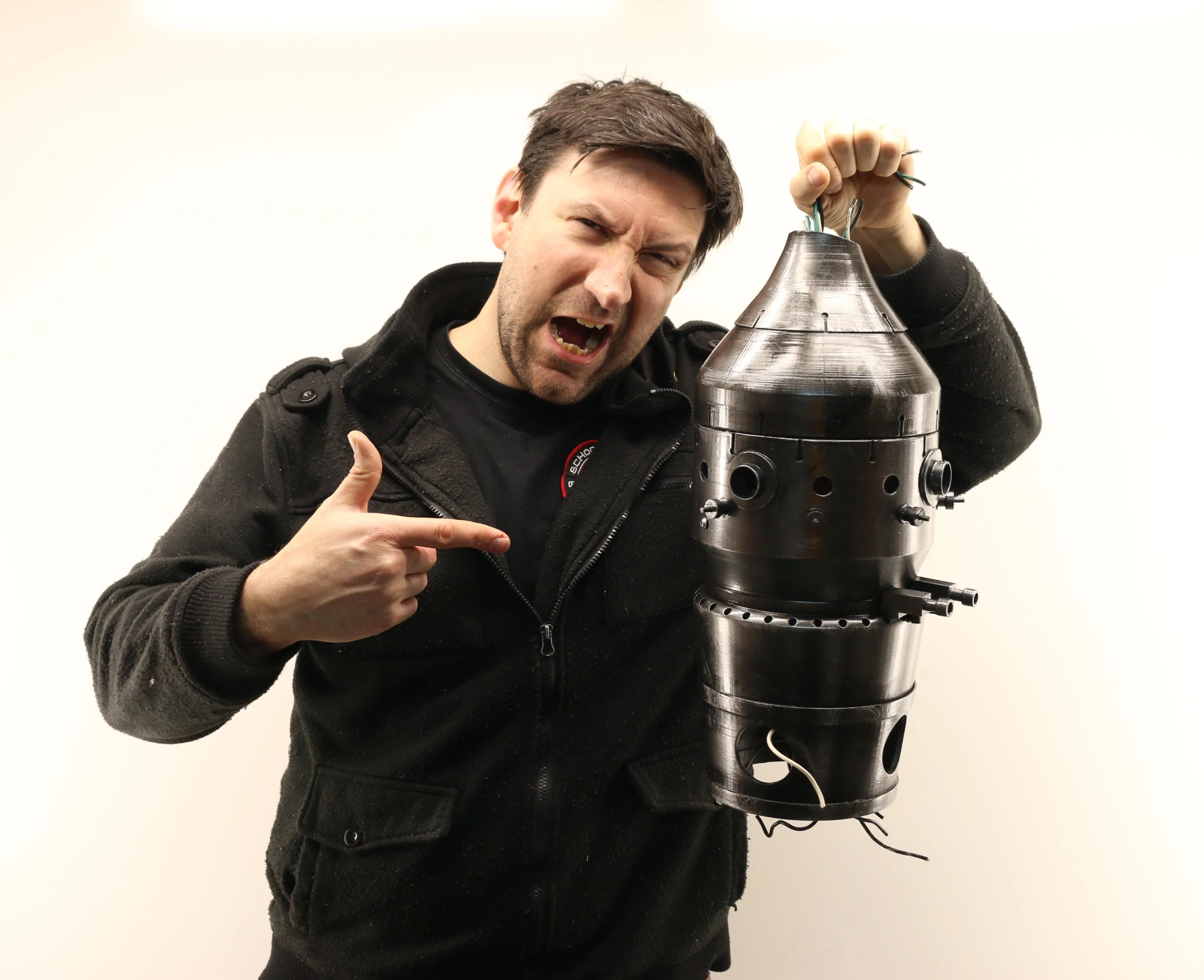 IG Unit Head Cosplay Display Prop - Image 2