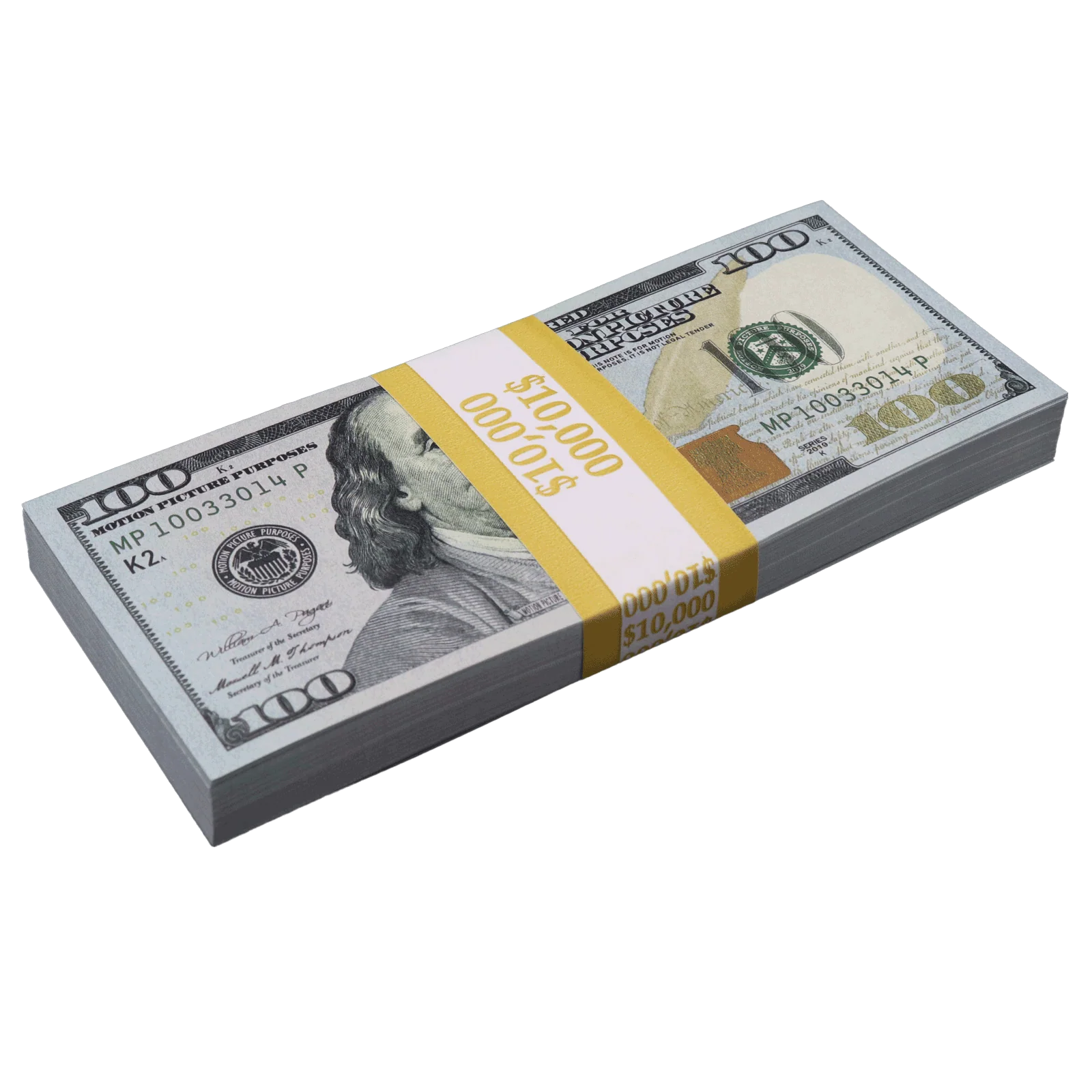 $100,000 BLANK FILLER New Series Stacks - Image 4
