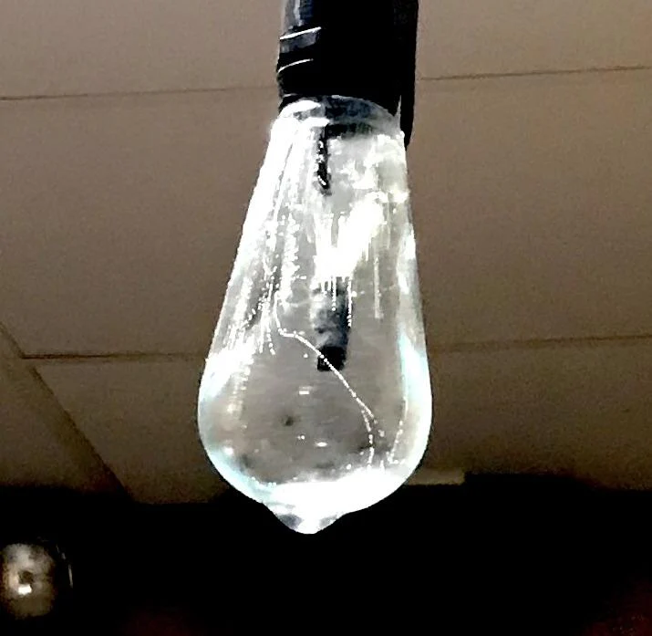 SMASHProps Breakaway Edison Filament Teardrop Light Bulb Prop - Image 3