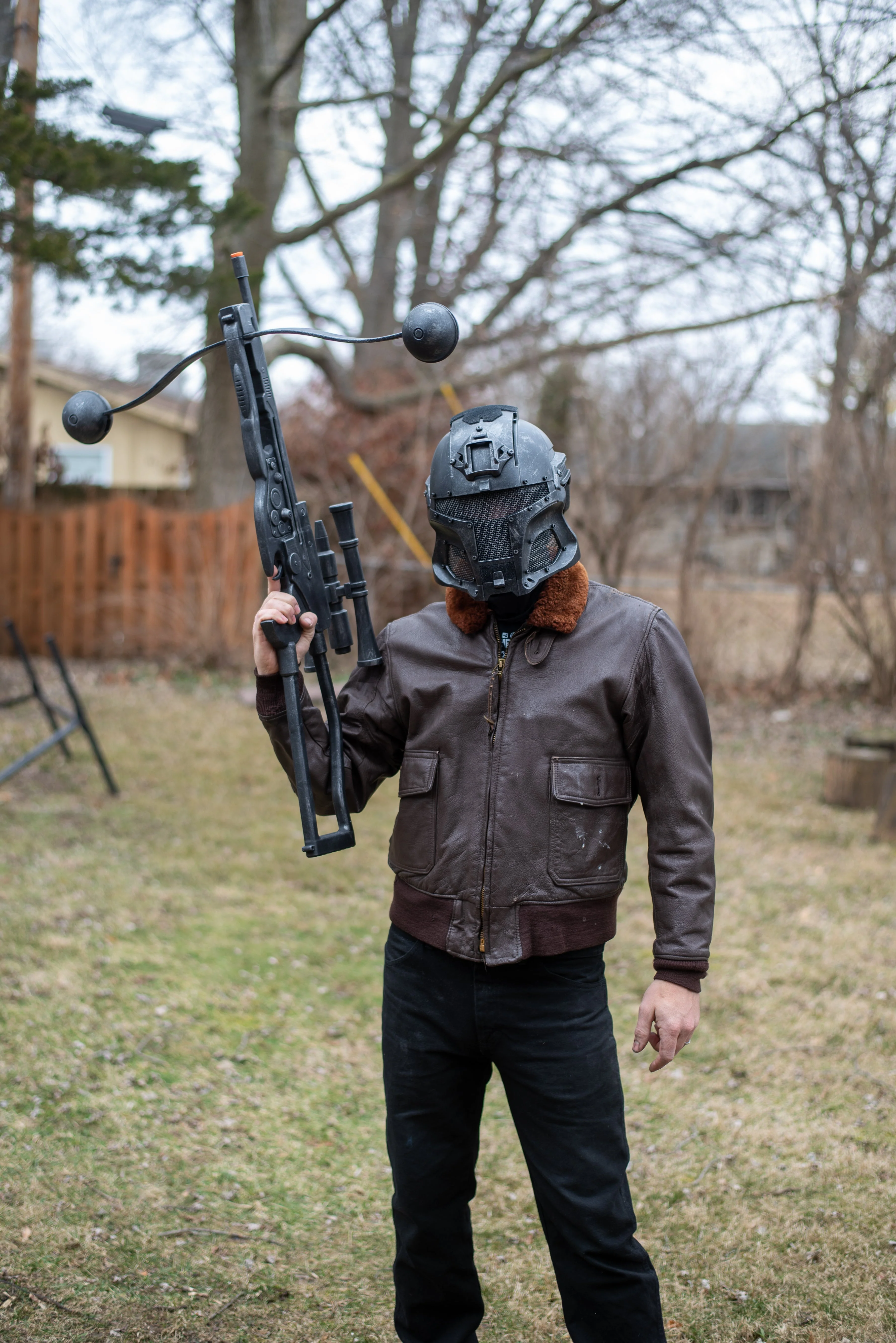 Space Warrior Tactical Helmet Cosplay - Image 17