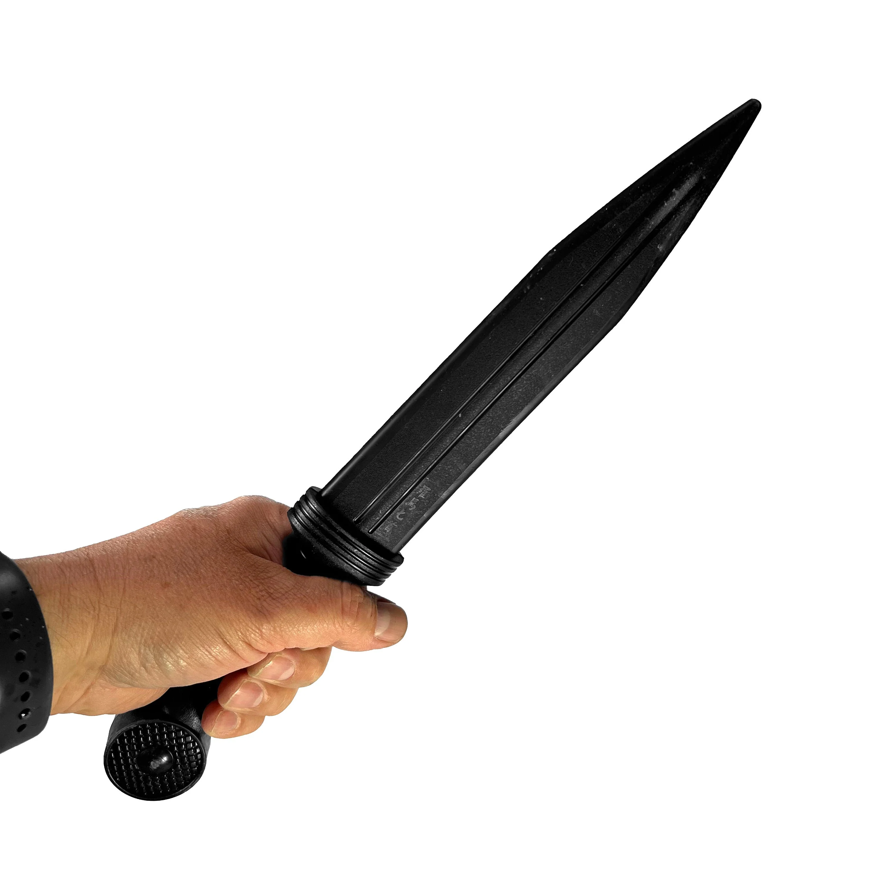 Spear Pointed Poly Training Dagger Prop with 8.5 Inch Blade and Rounded Tip Handle - Image 3