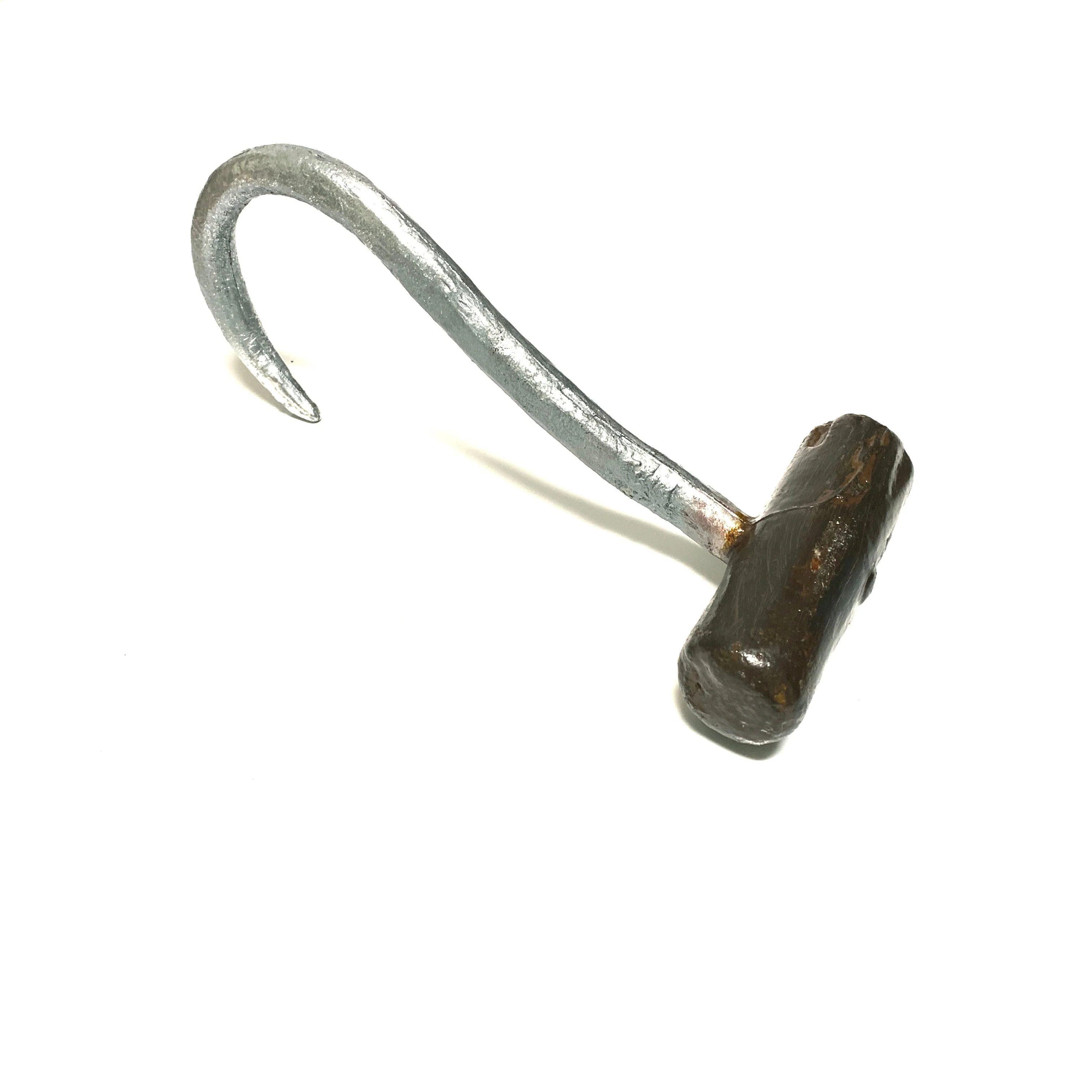 Vintage Farm Style Hay Meat or Ice Hook Urethane Foam Stunt Prop - Image 2