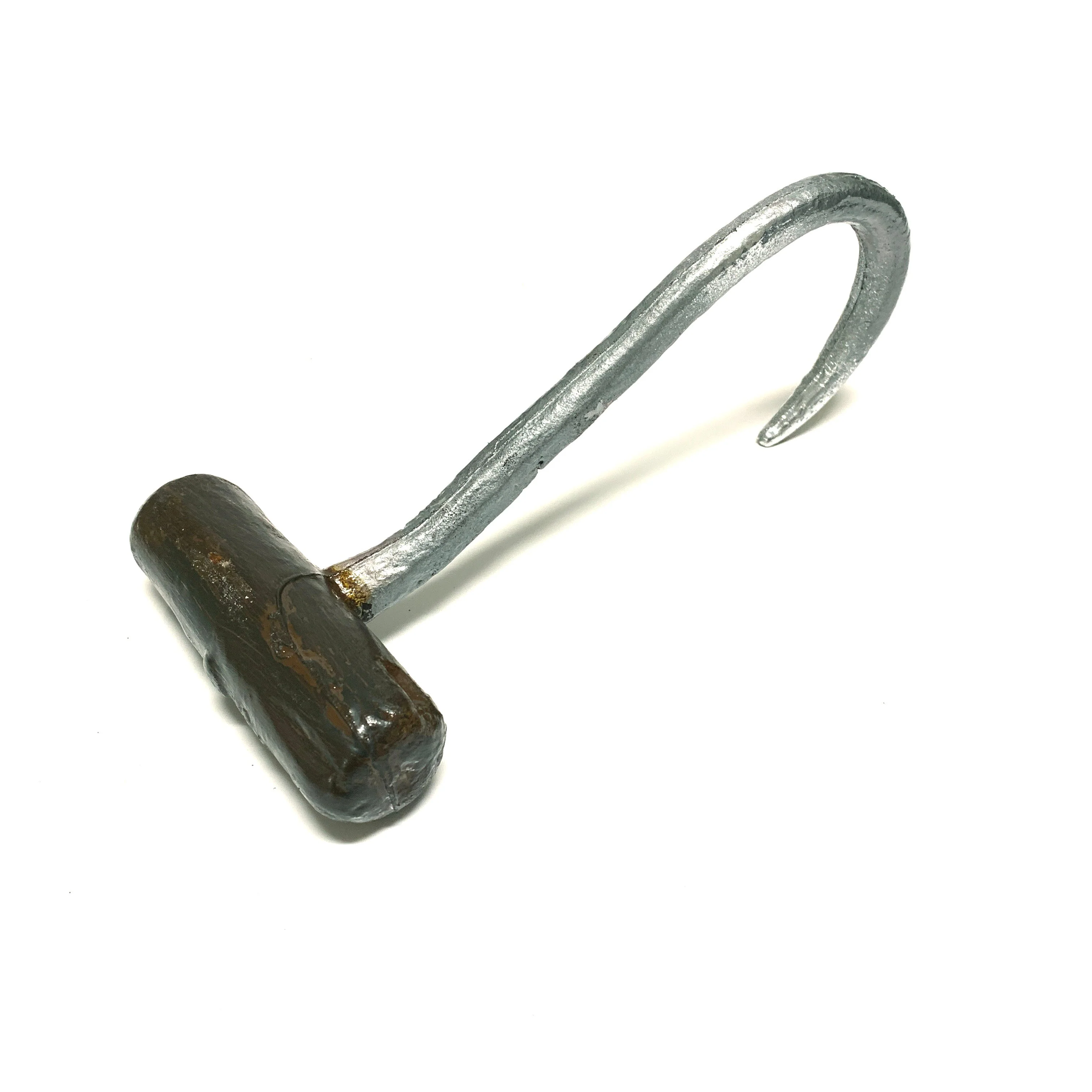 Vintage Farm Style Hay Meat or Ice Hook Urethane Foam Stunt Prop - Image 4